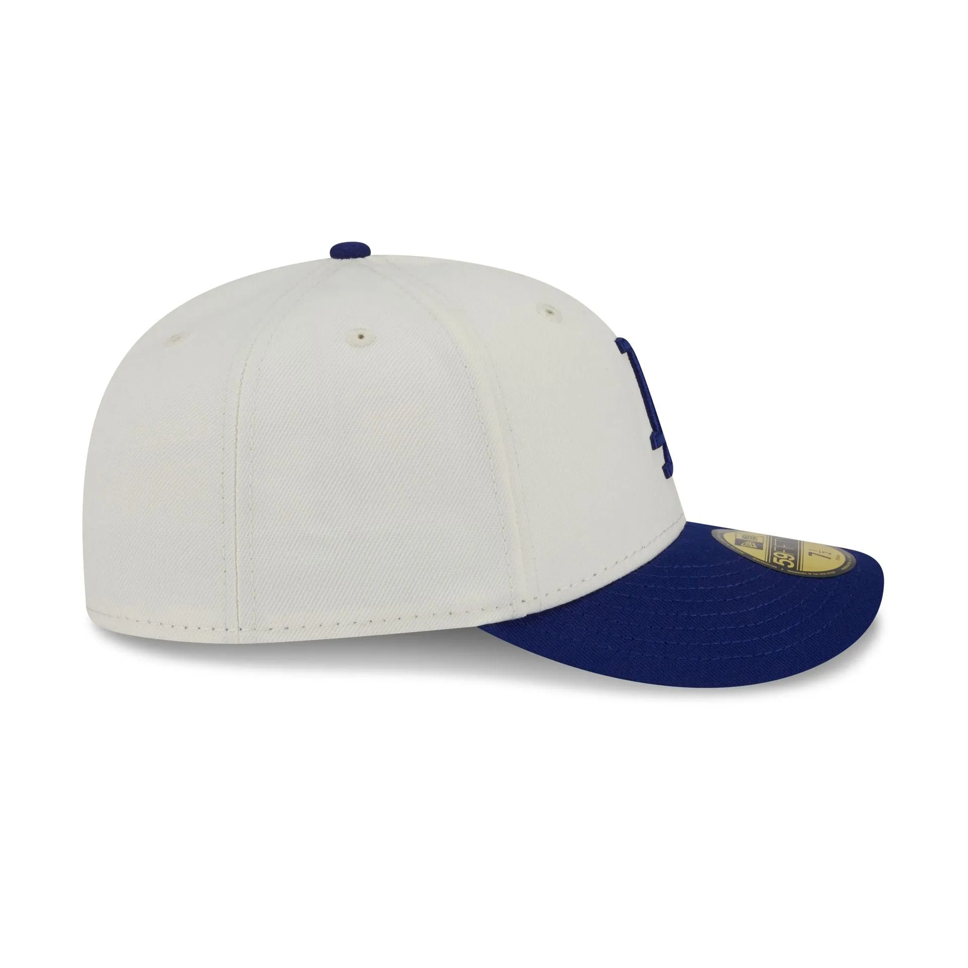 Los Angeles Dodgers Tonal Florals White 59FIFTY Fitted Hat sold by New Era product image thumbnail 5