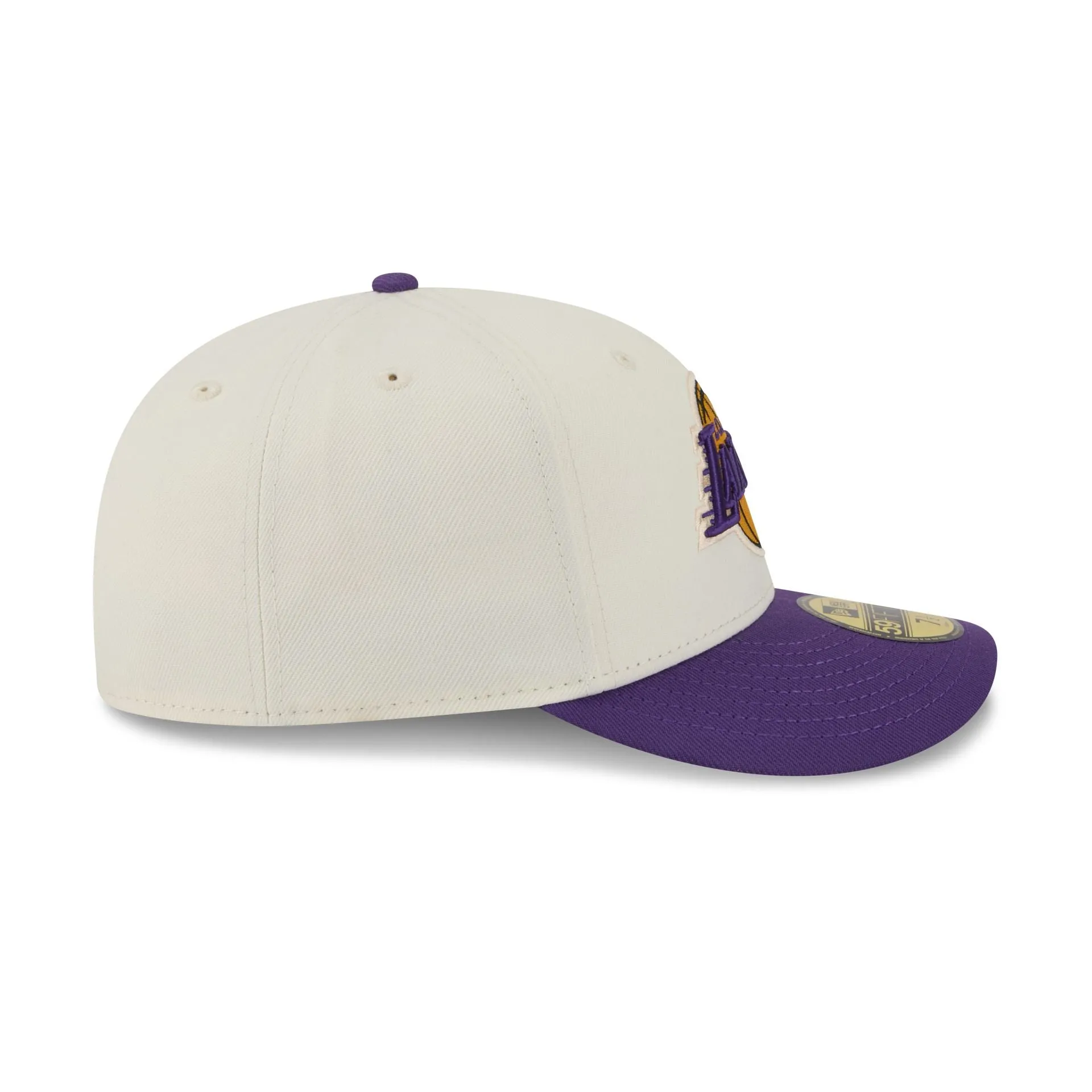 Los Angeles Lakers Tonal Florals White 59FIFTY Fitted Hat sold by New Era product image thumbnail 5