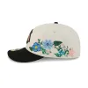 Chicago Blackhawks Tonal Florals White 59FIFTY Fitted Hat sold by New Era