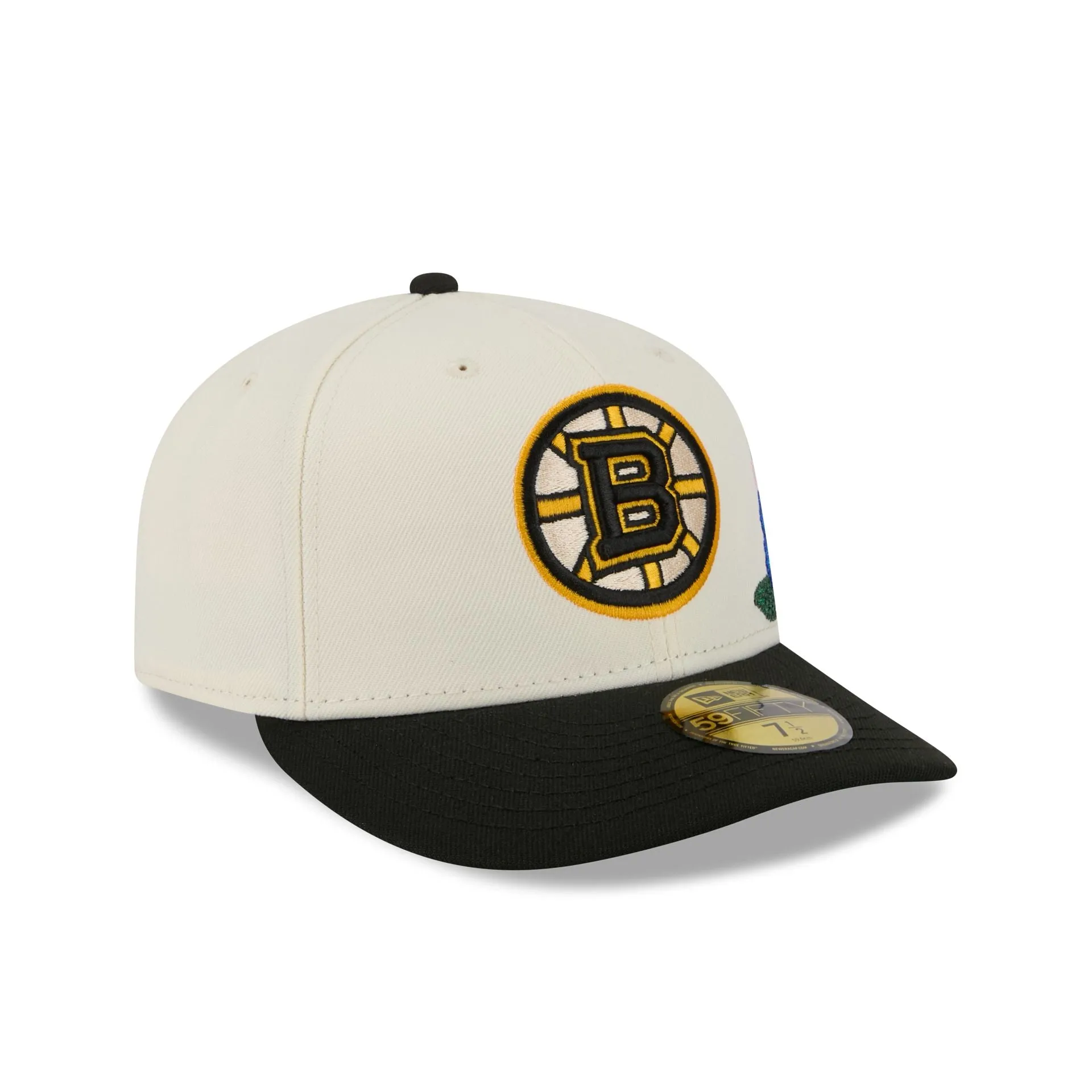 Boston Bruins Tonal Florals White 59FIFTY Fitted Hat sold by New Era product image thumbnail 3