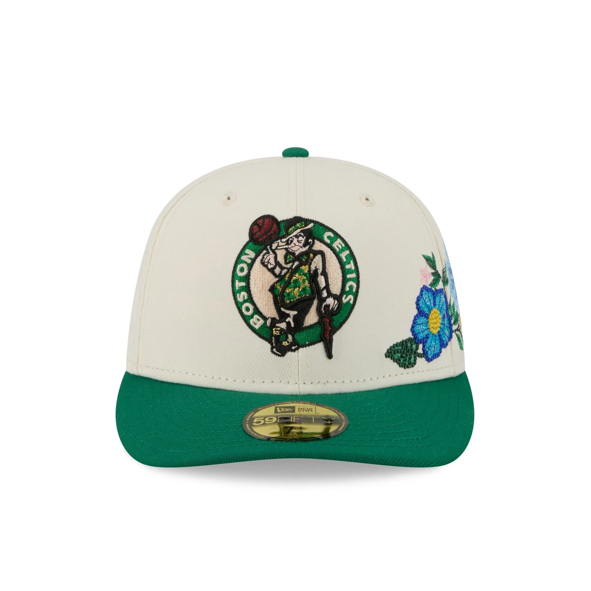Boston Celtics Tonal Florals White 59FIFTY Fitted Hat sold by New Era product image thumbnail 2