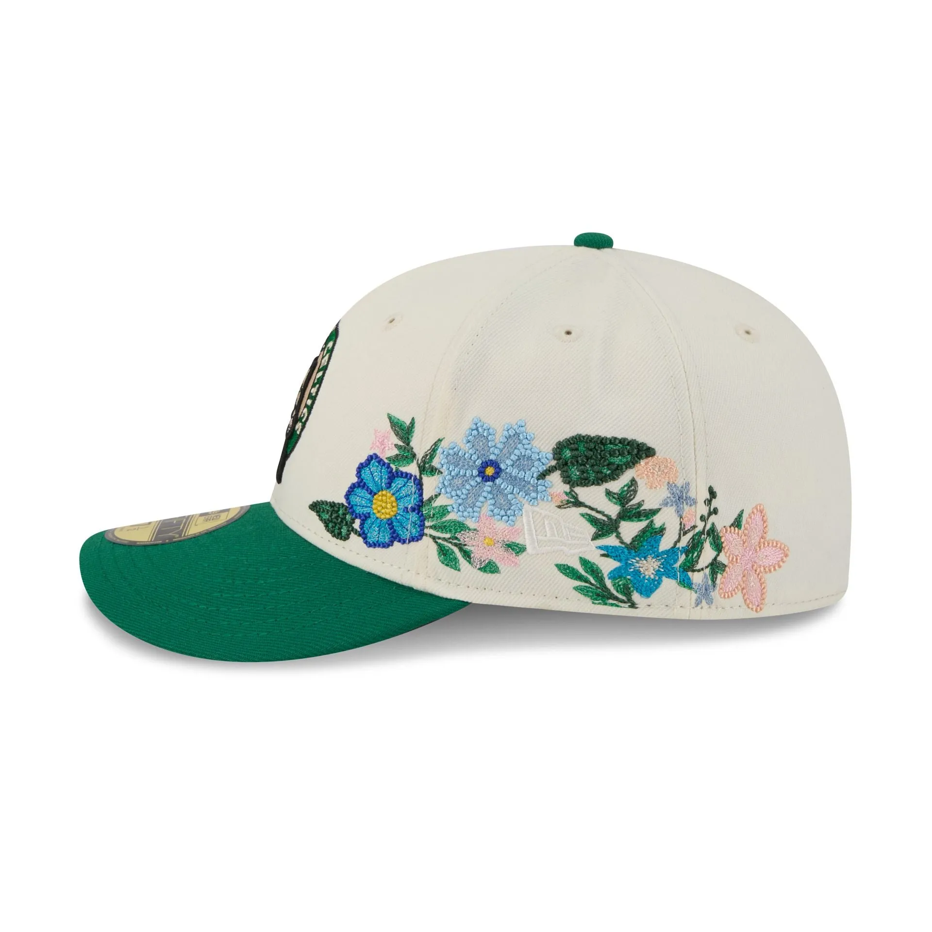 Boston Celtics Tonal Florals White 59FIFTY Fitted Hat sold by New Era product image thumbnail 4