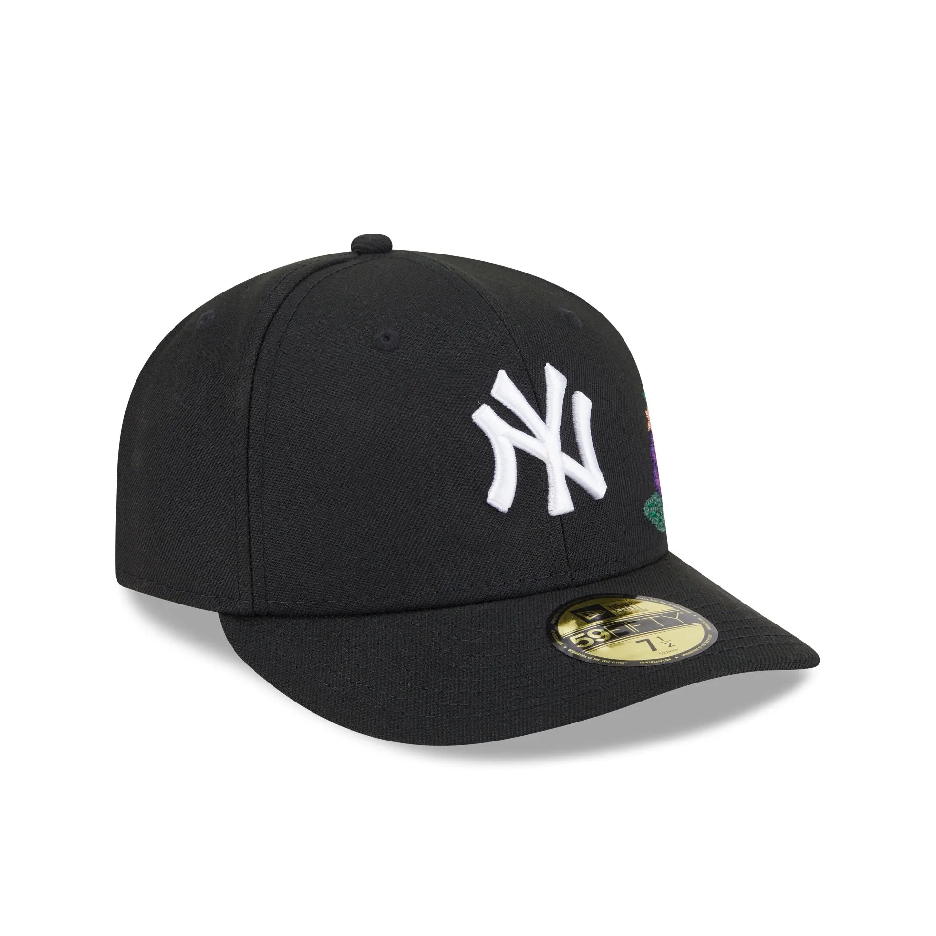 New York Yankees Tonal Florals Black 59FIFTY Fitted Hat sold by New Era product image thumbnail 3