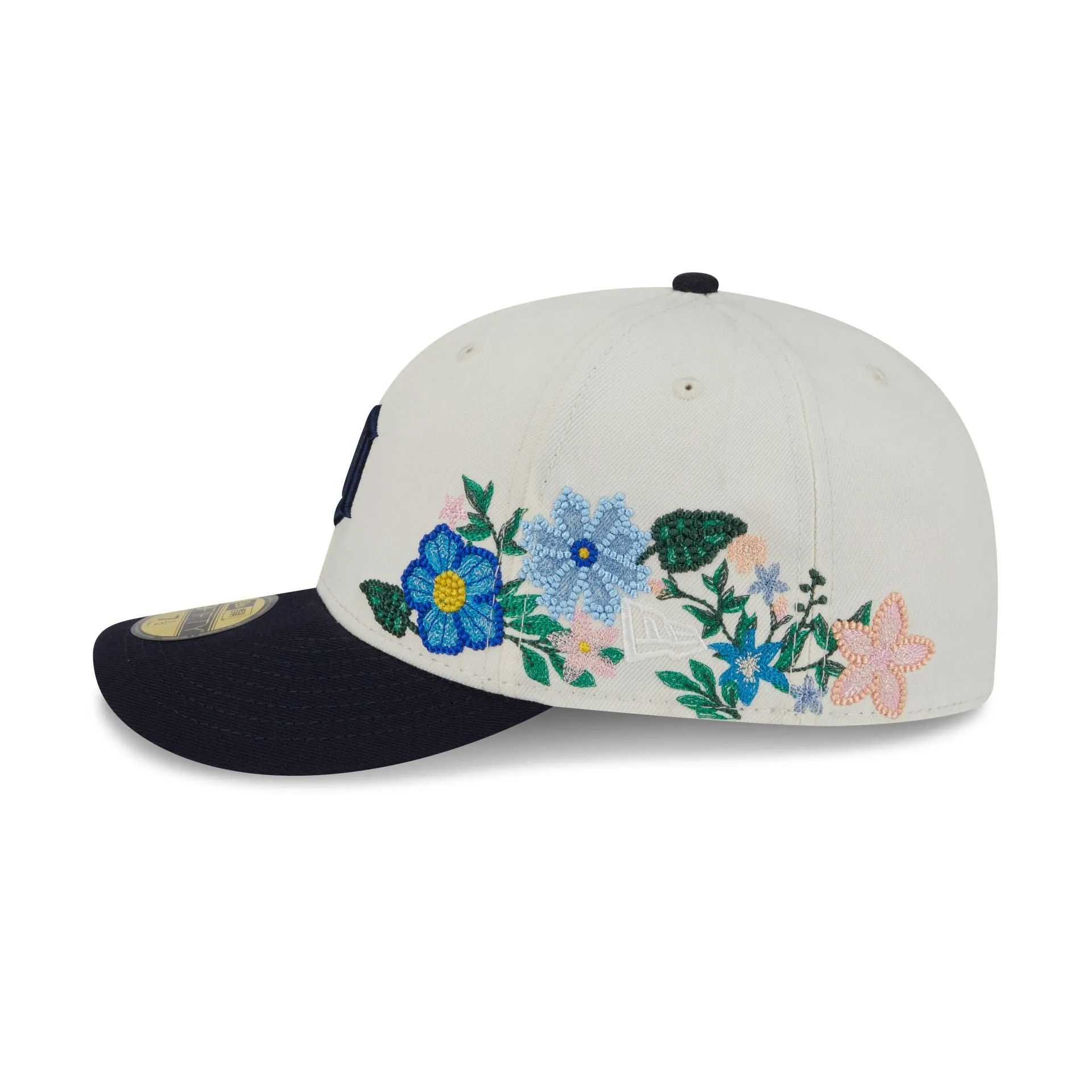 Detroit Tigers Tonal Florals White 59FIFTY Fitted Hat sold by New Era product image thumbnail 4