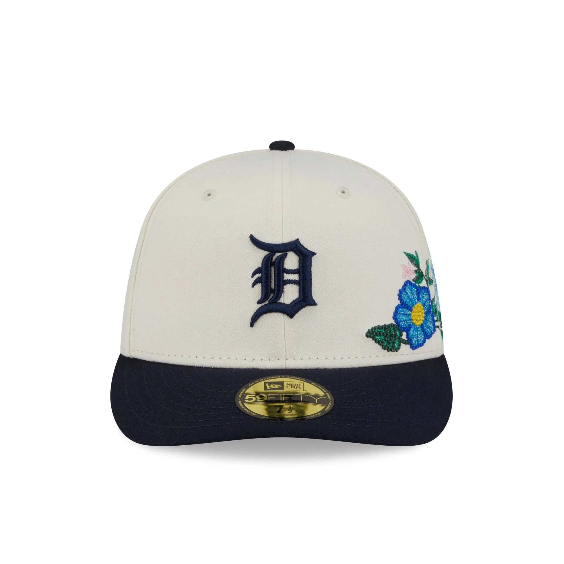 Detroit Tigers Tonal Florals White 59FIFTY Fitted Hat sold by New Era product image thumbnail 2