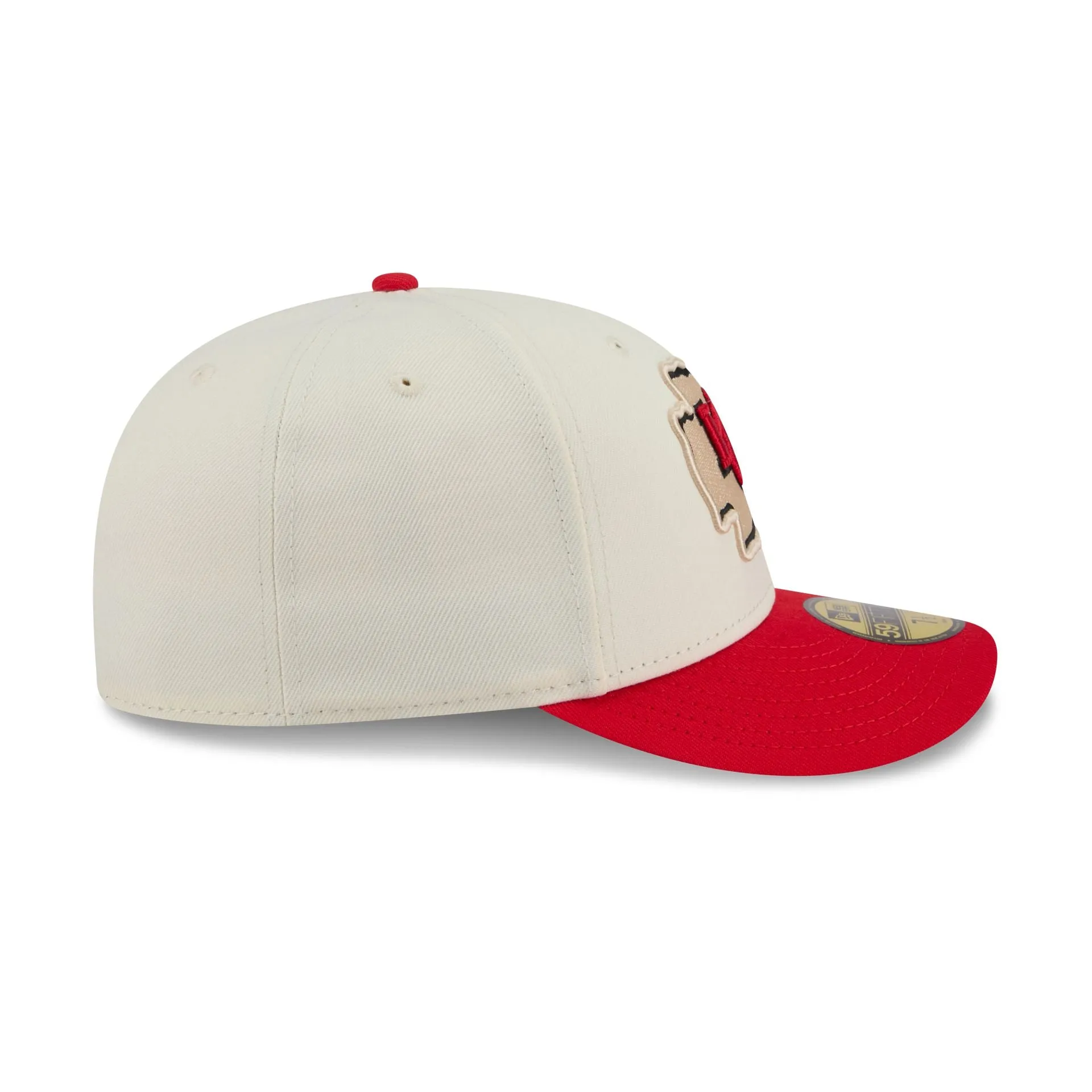Kansas City Chiefs Tonal Florals White 59FIFTY Fitted Hat sold by New Era product image thumbnail 5