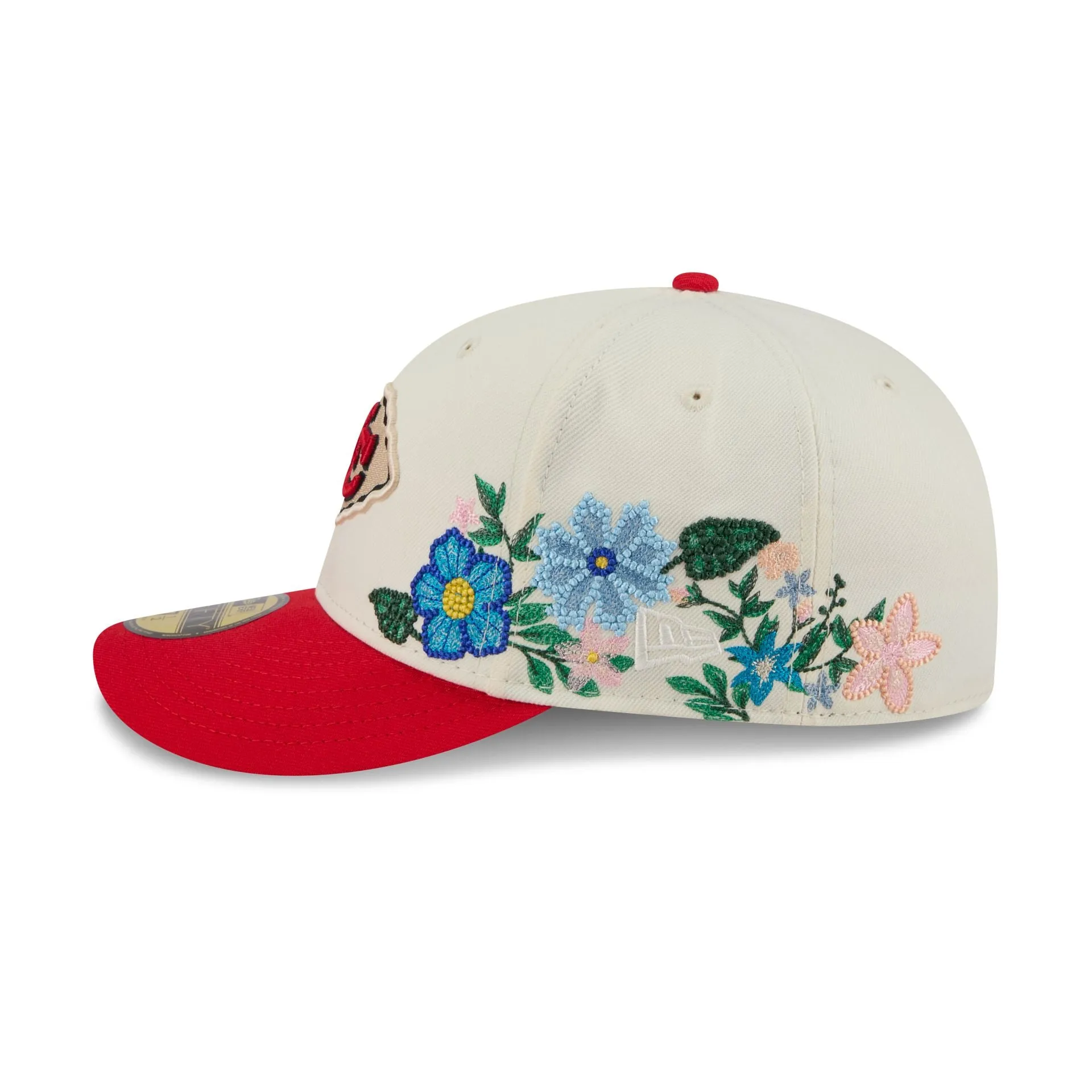 Kansas City Chiefs Tonal Florals White 59FIFTY Fitted Hat sold by New Era product image thumbnail 4
