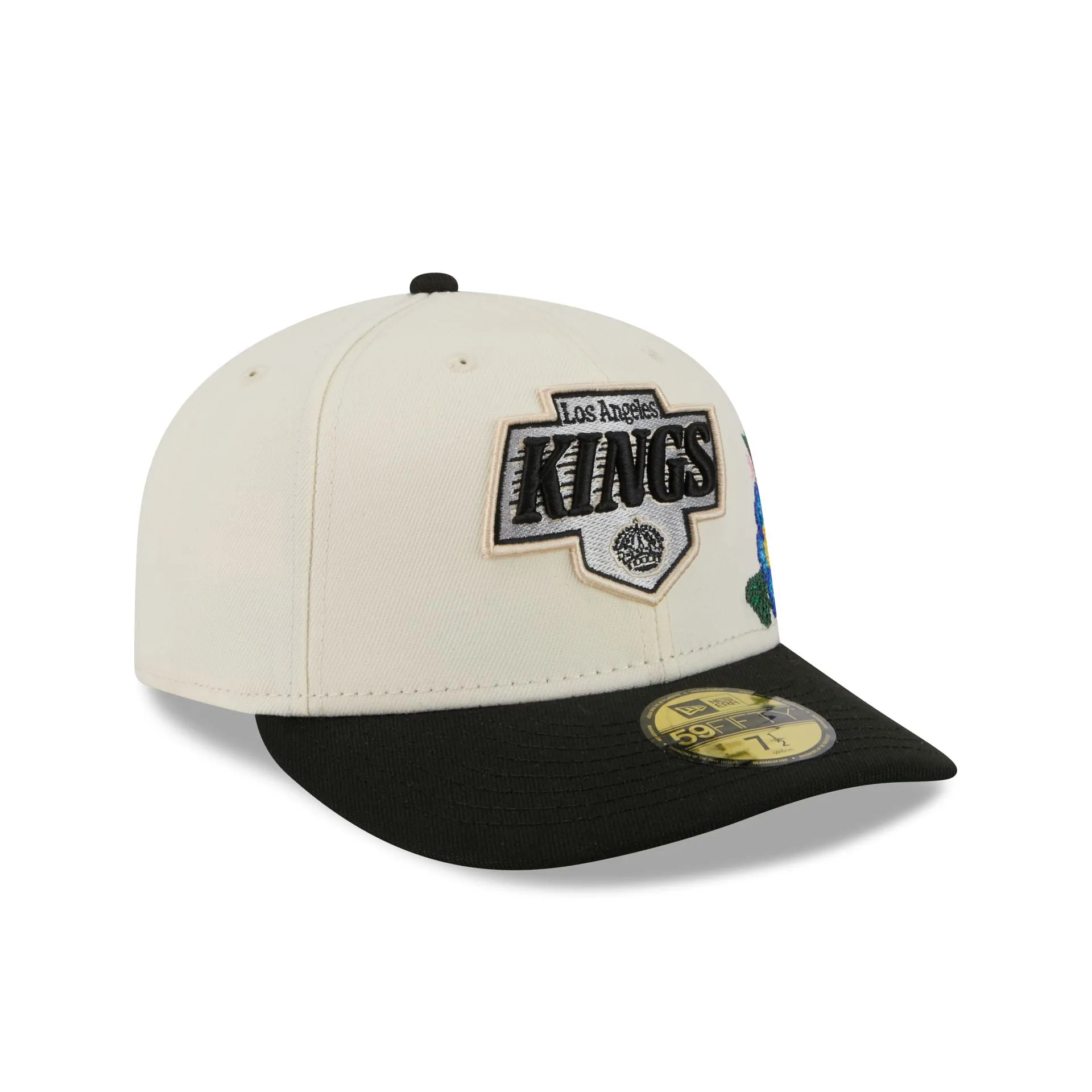 Los Angeles Kings Tonal Florals White 59FIFTY Fitted Hat sold by New Era product image thumbnail 3
