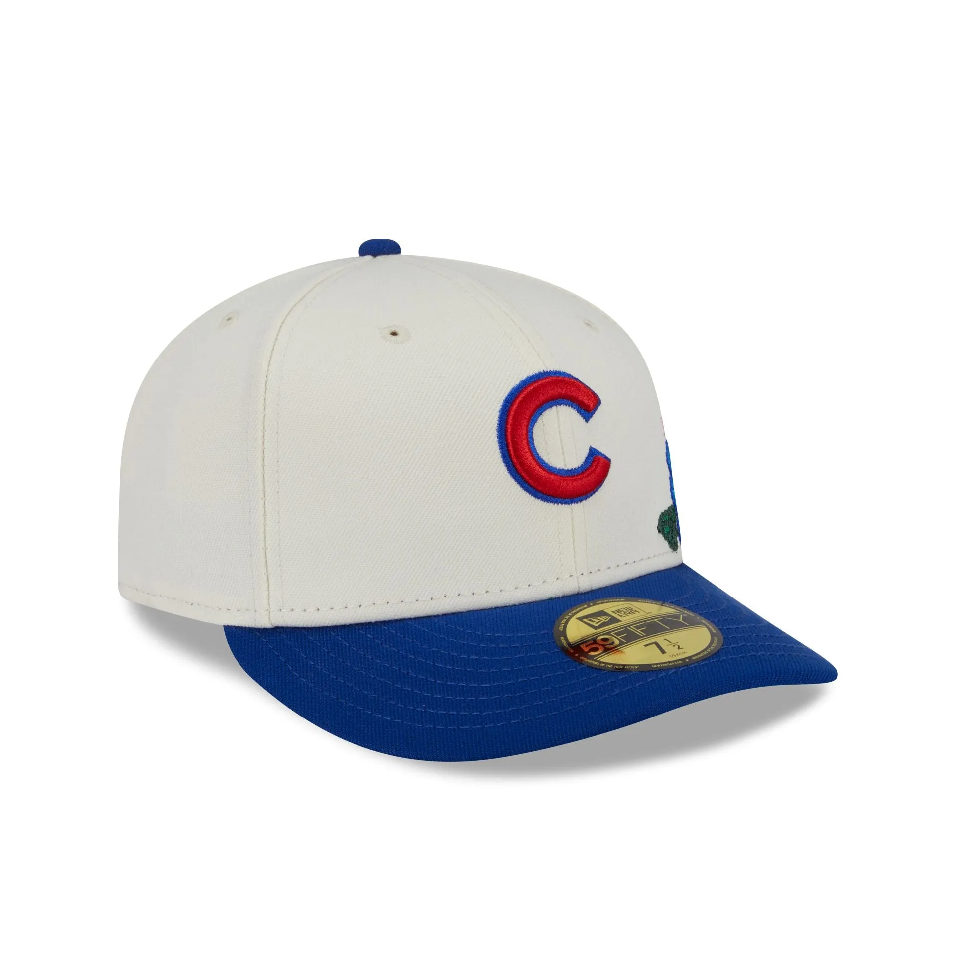 Chicago Cubs Tonal Florals White 59FIFTY Fitted Hat sold by New Era product image thumbnail 3