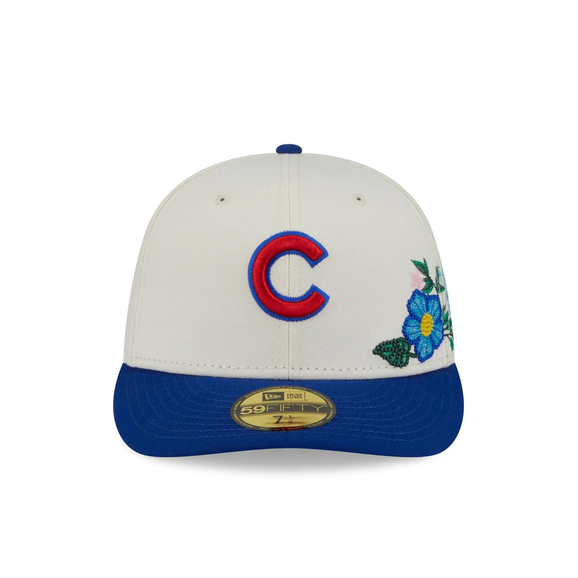 Chicago Cubs Tonal Florals White 59FIFTY Fitted Hat sold by New Era product image thumbnail 2