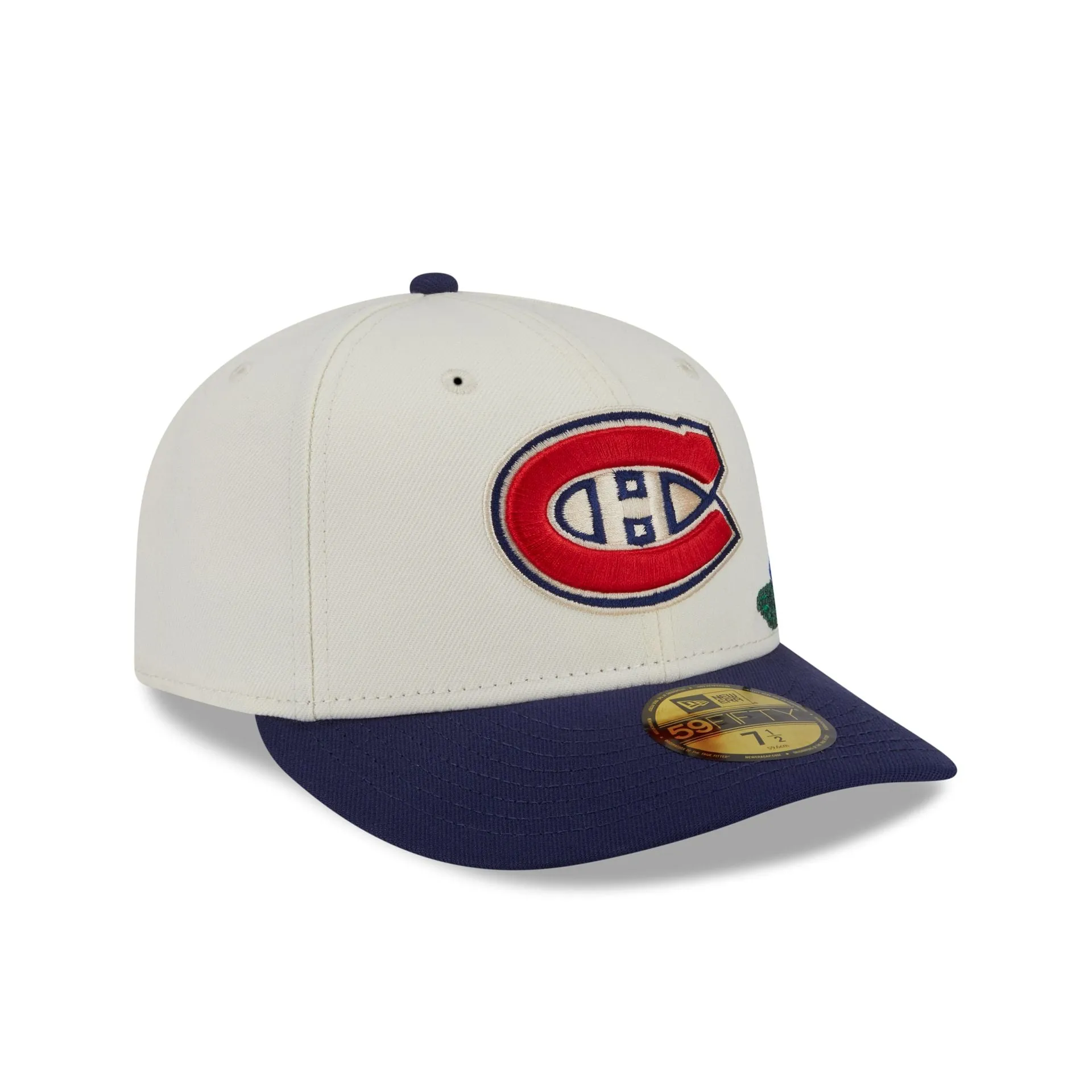 Montreal Canadiens Tonal Florals White 59FIFTY Fitted Hat sold by New Era product image thumbnail 3