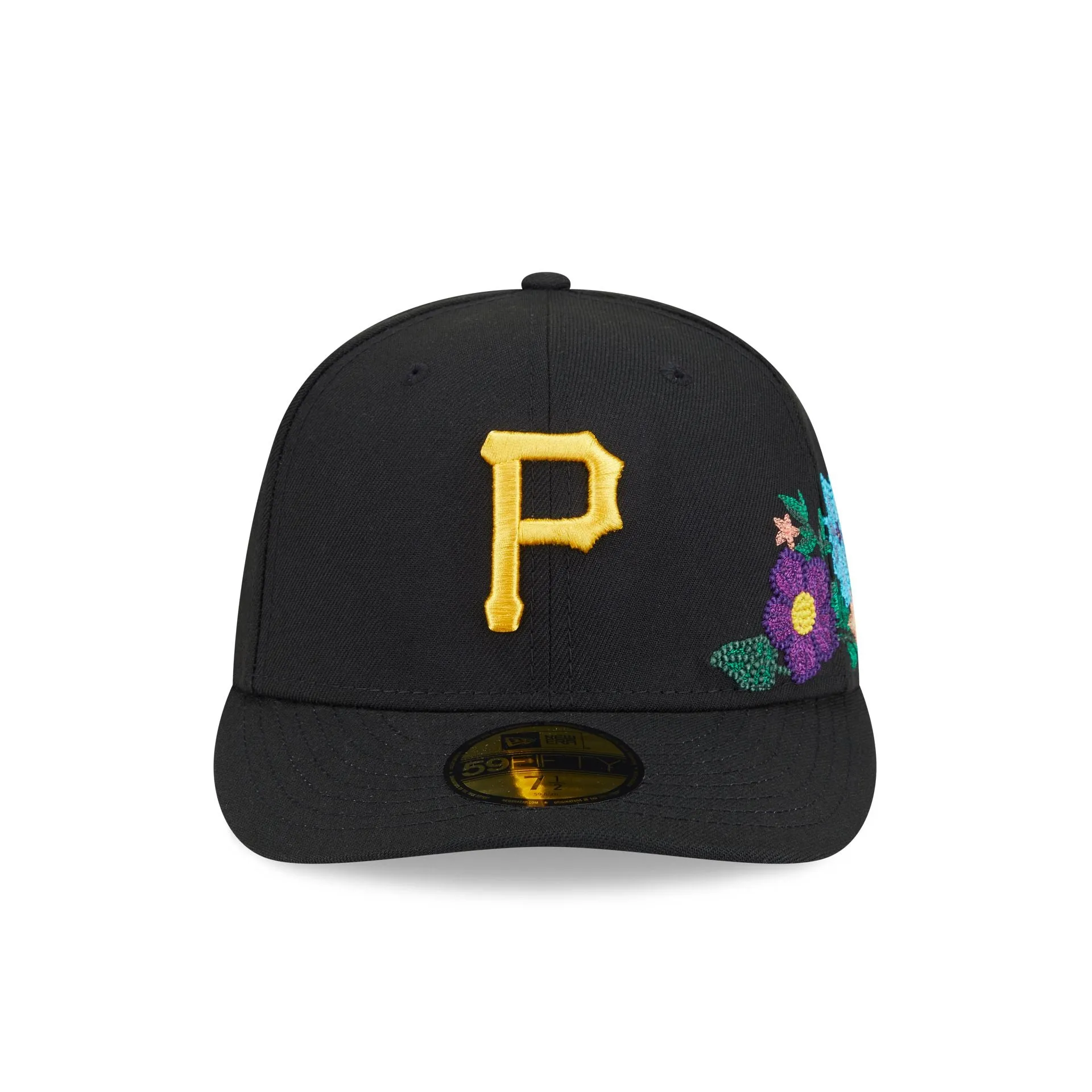Pittsburgh Pirates Tonal Florals Black 59FIFTY Fitted Hat sold by New Era product image thumbnail 2