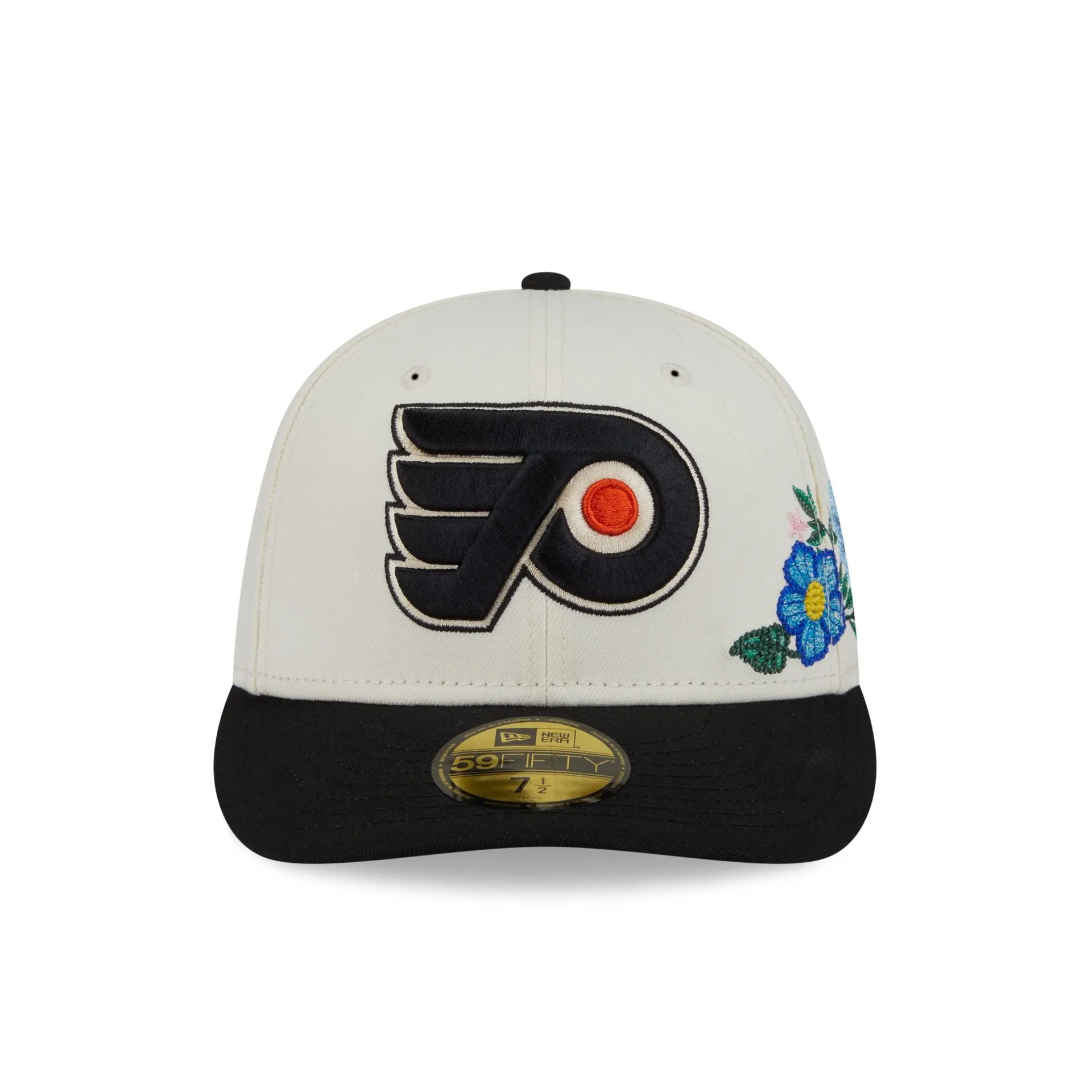 Philadelphia Flyers Tonal Florals White 59FIFTY Fitted Hat sold by New Era product image thumbnail 2