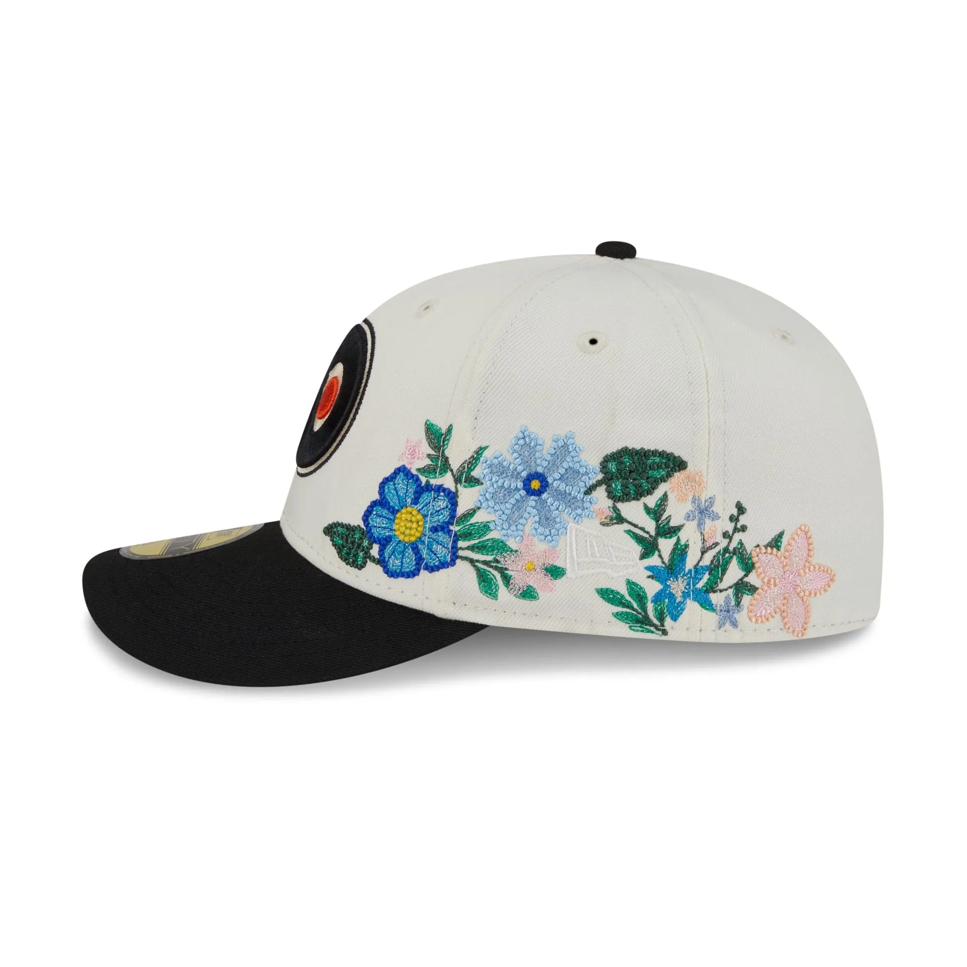 Philadelphia Flyers Tonal Florals White 59FIFTY Fitted Hat sold by New Era product image thumbnail 4