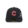 Chicago Cubs Tonal Florals Black 59FIFTY Fitted Hat sold by New Era