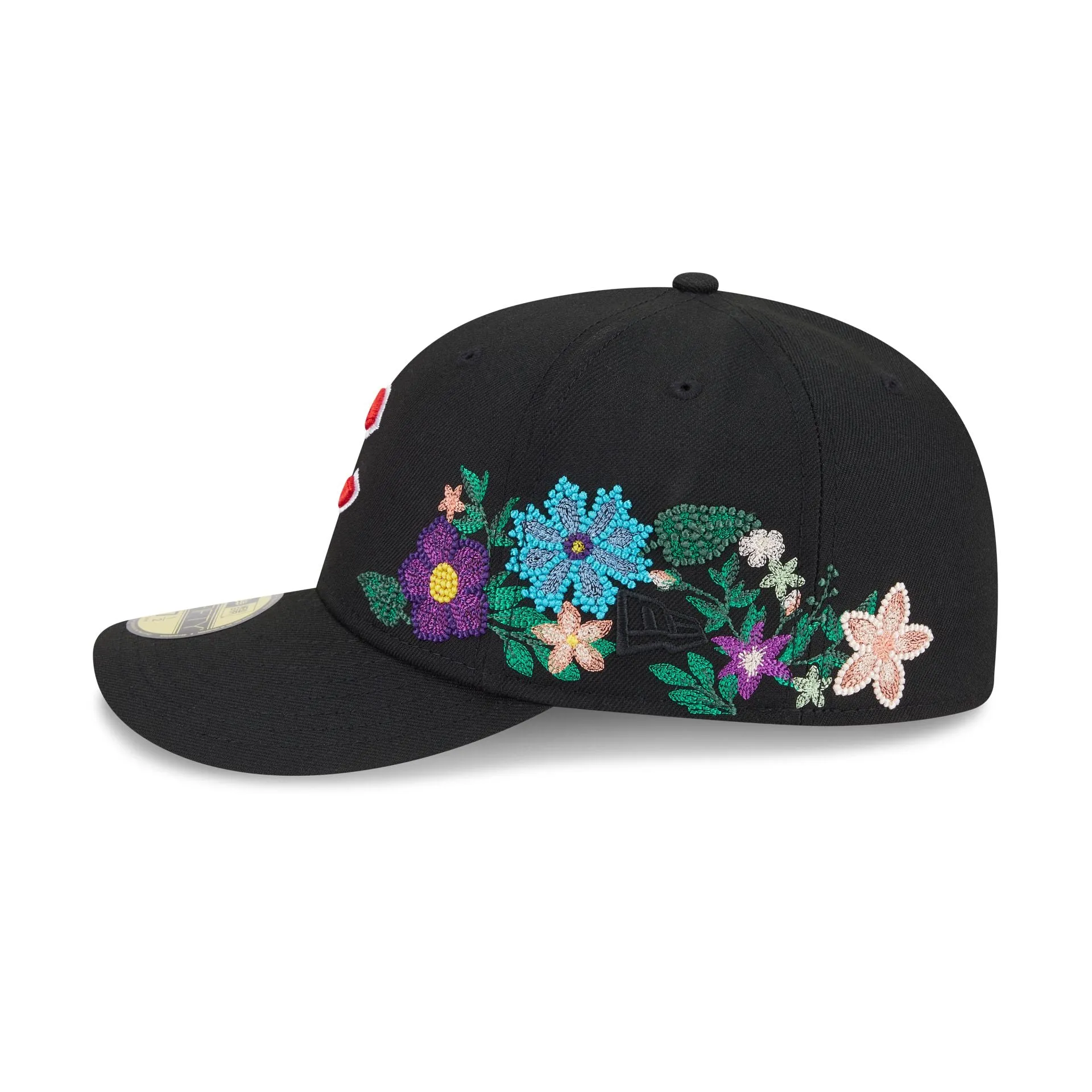 Chicago Cubs Tonal Florals Black 59FIFTY Fitted Hat sold by New Era product image thumbnail 4
