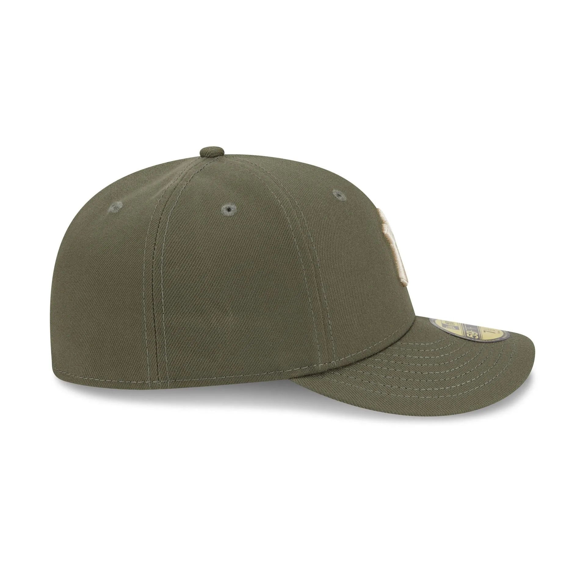 New York Yankees Tonal Florals Olive 59FIFTY Fitted Hat sold by New Era product image thumbnail 5