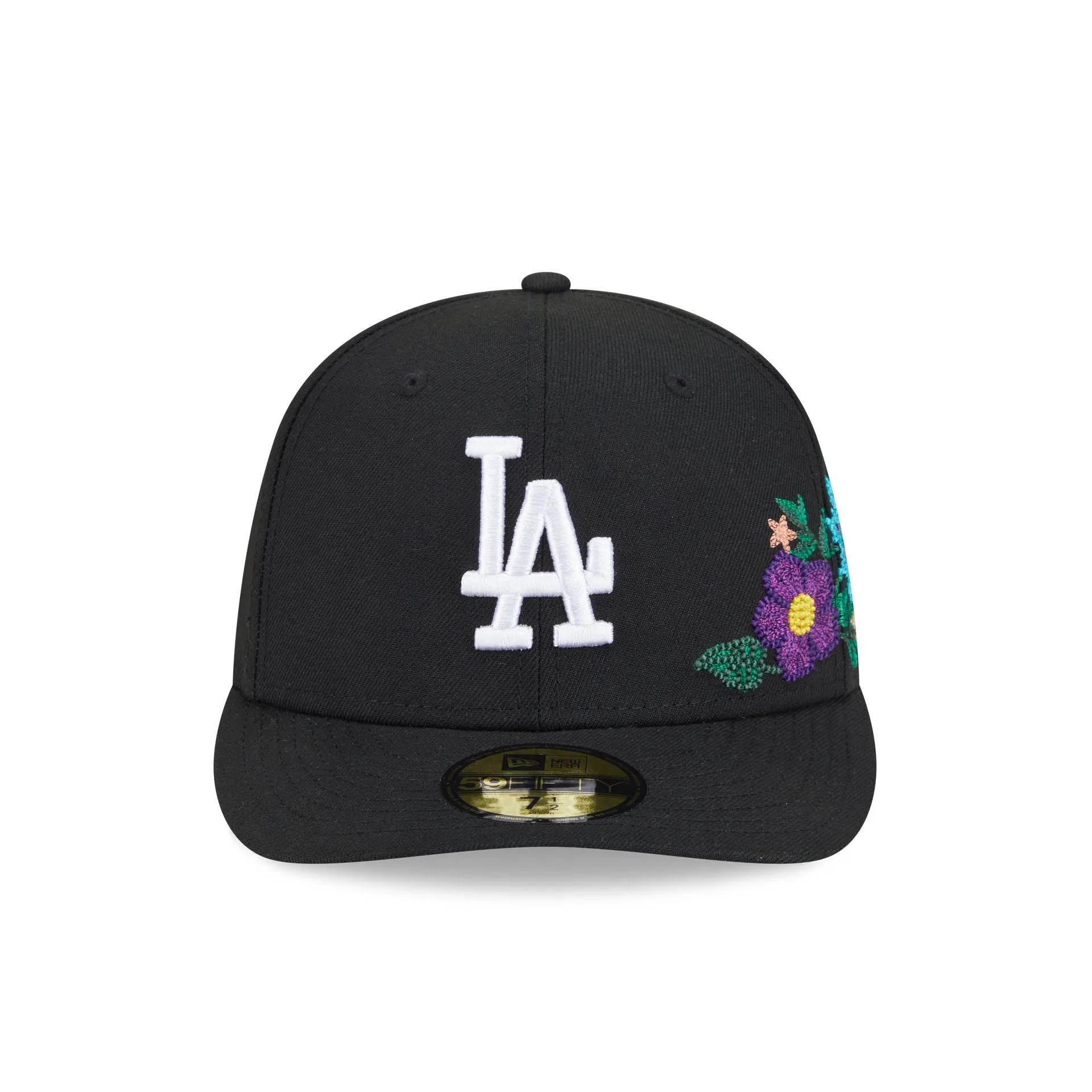 Los Angeles Dodgers Tonal Florals Black 59FIFTY Fitted Hat sold by New Era product image thumbnail 2