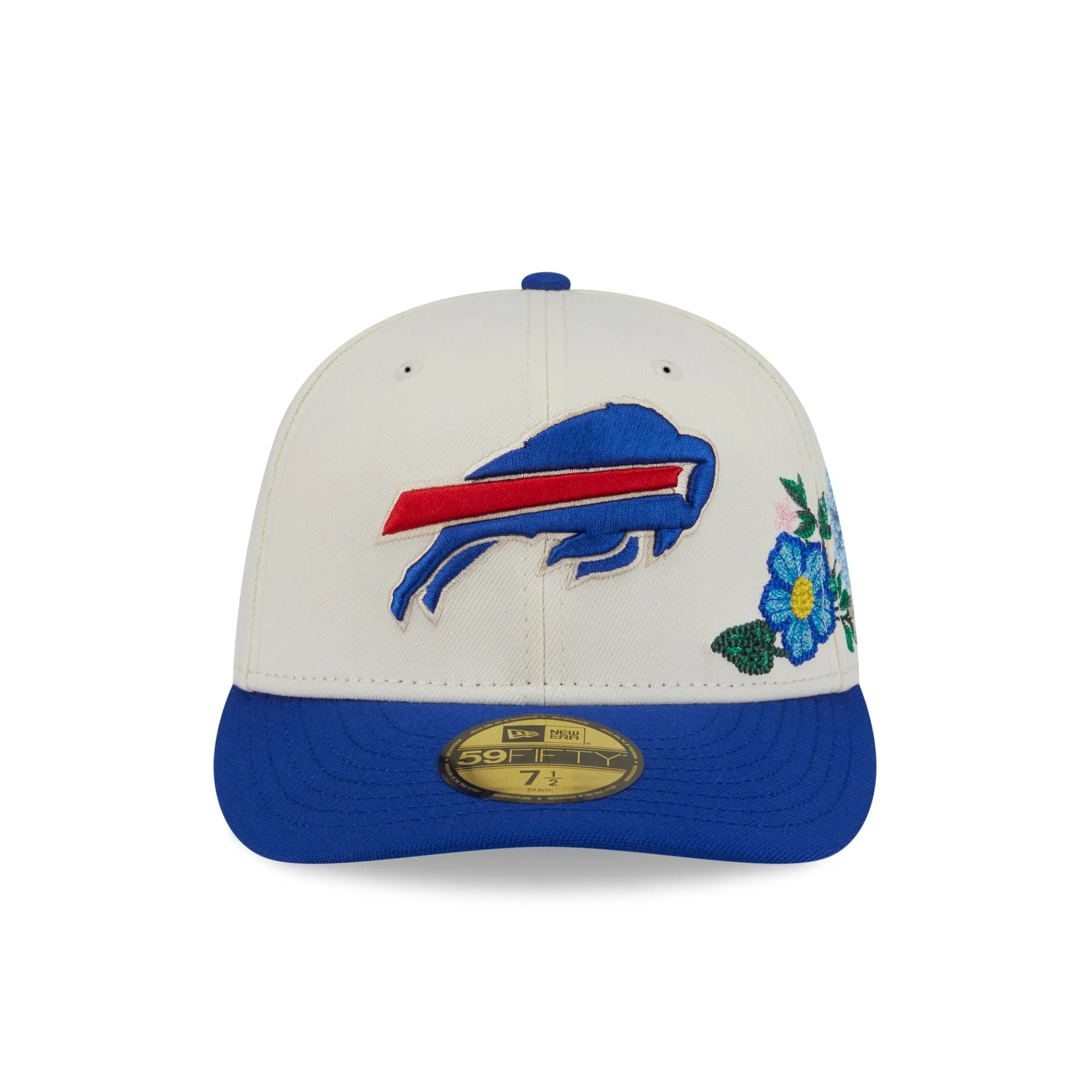 Buffalo Bills Tonal Florals White 59FIFTY Fitted Hat sold by New Era product image thumbnail 2