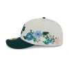 Athletics Tonal Florals White 59FIFTY Fitted Hat sold by New Era