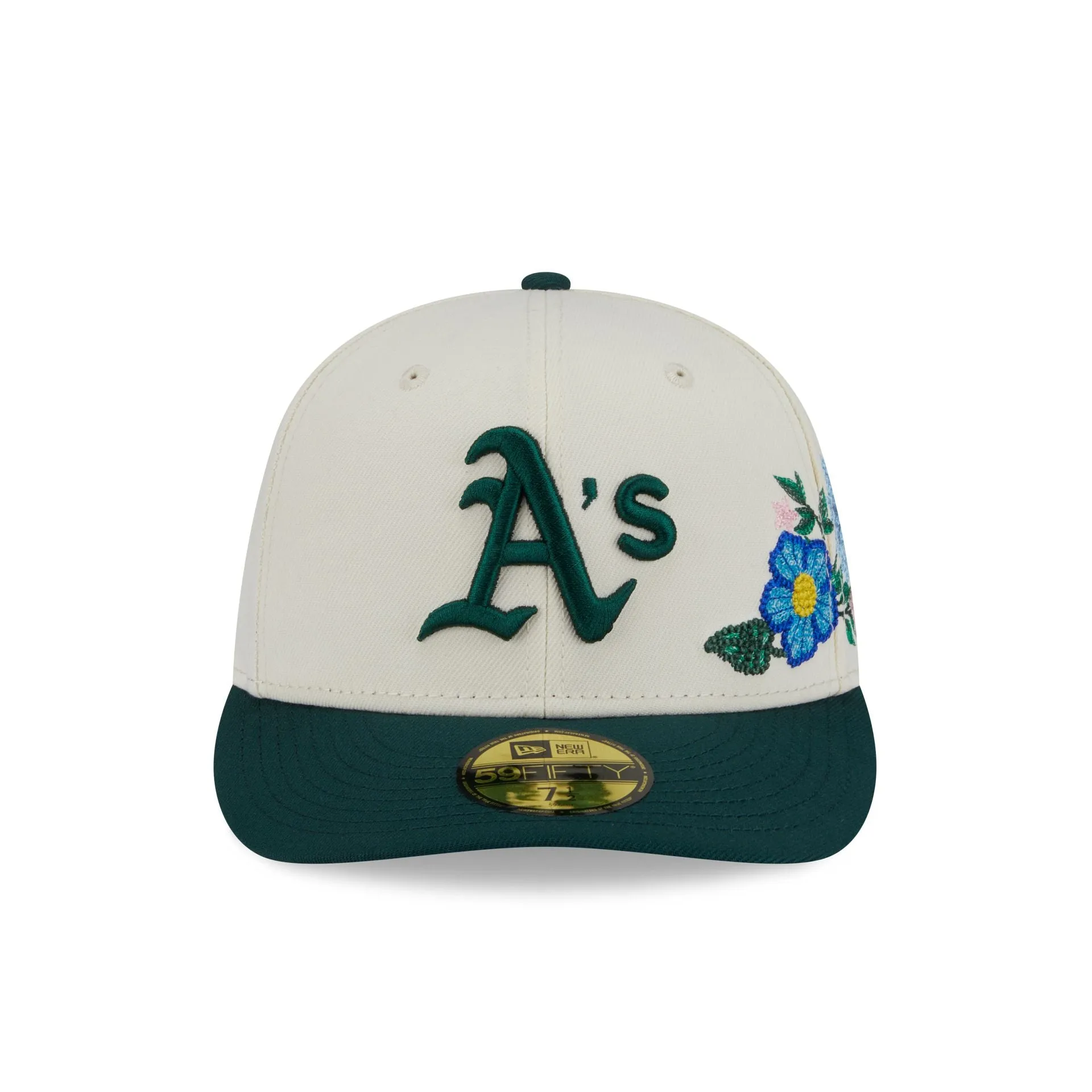 Athletics Tonal Florals White 59FIFTY Fitted Hat sold by New Era product image thumbnail 2