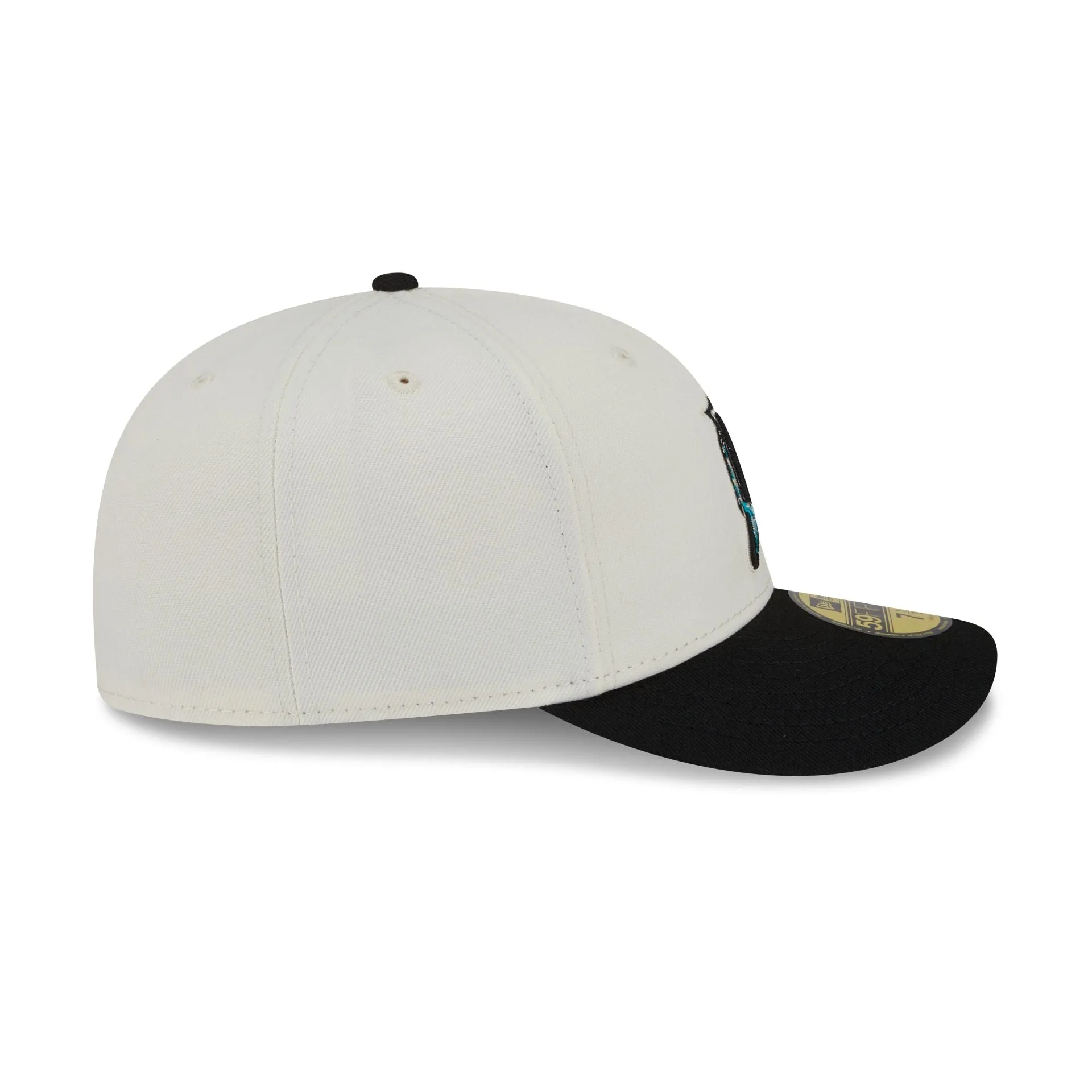 Miami Marlins Cooperstown Tonal Florals White 59FIFTY Fitted Hat sold by New Era product image thumbnail 5