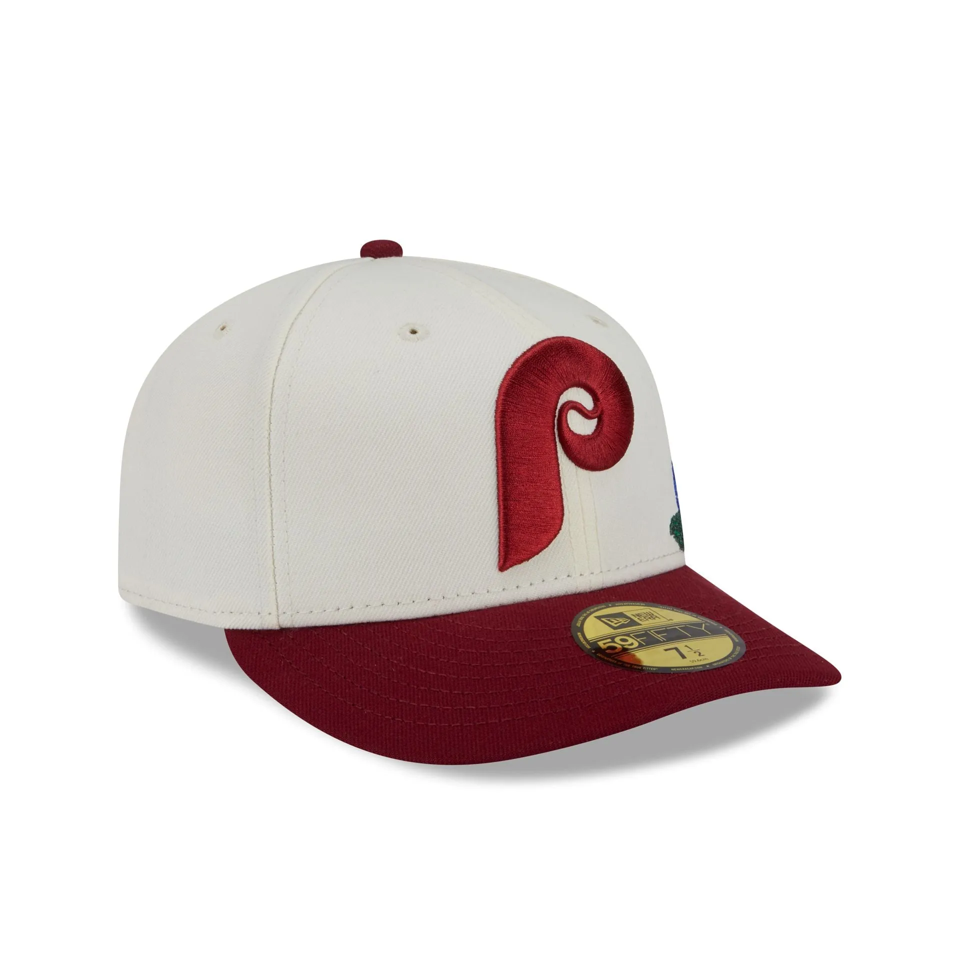 Philadelphia Phillies Tonal Florals White 59FIFTY Fitted Hat sold by New Era product image thumbnail 3