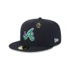 Big League Chew x Atlanta Braves 59FIFTY Fitted Hat sold by New Era