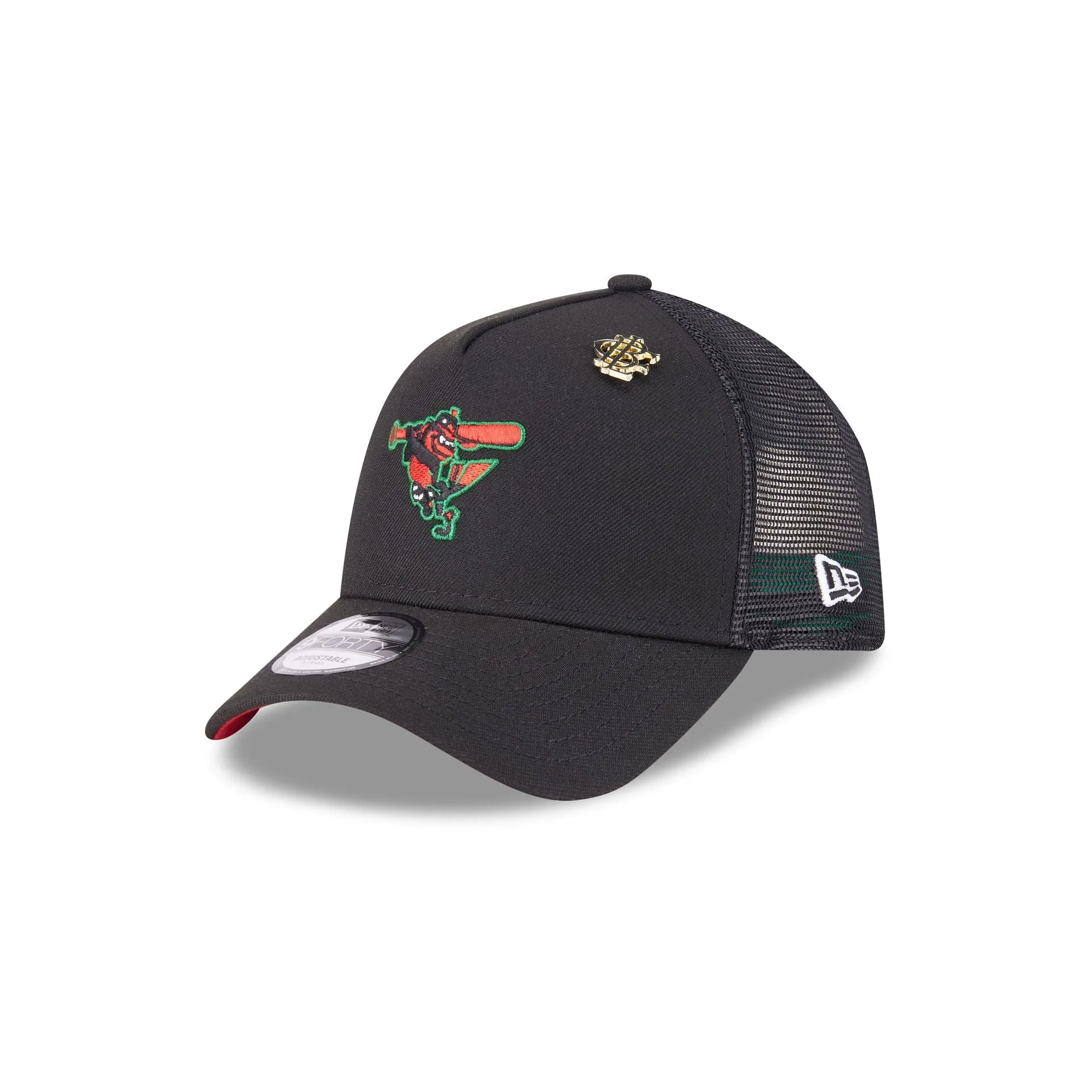 Big League Chew x Baltimore Orioles 9FORTY A-Frame Trucker Hat sold by New Era