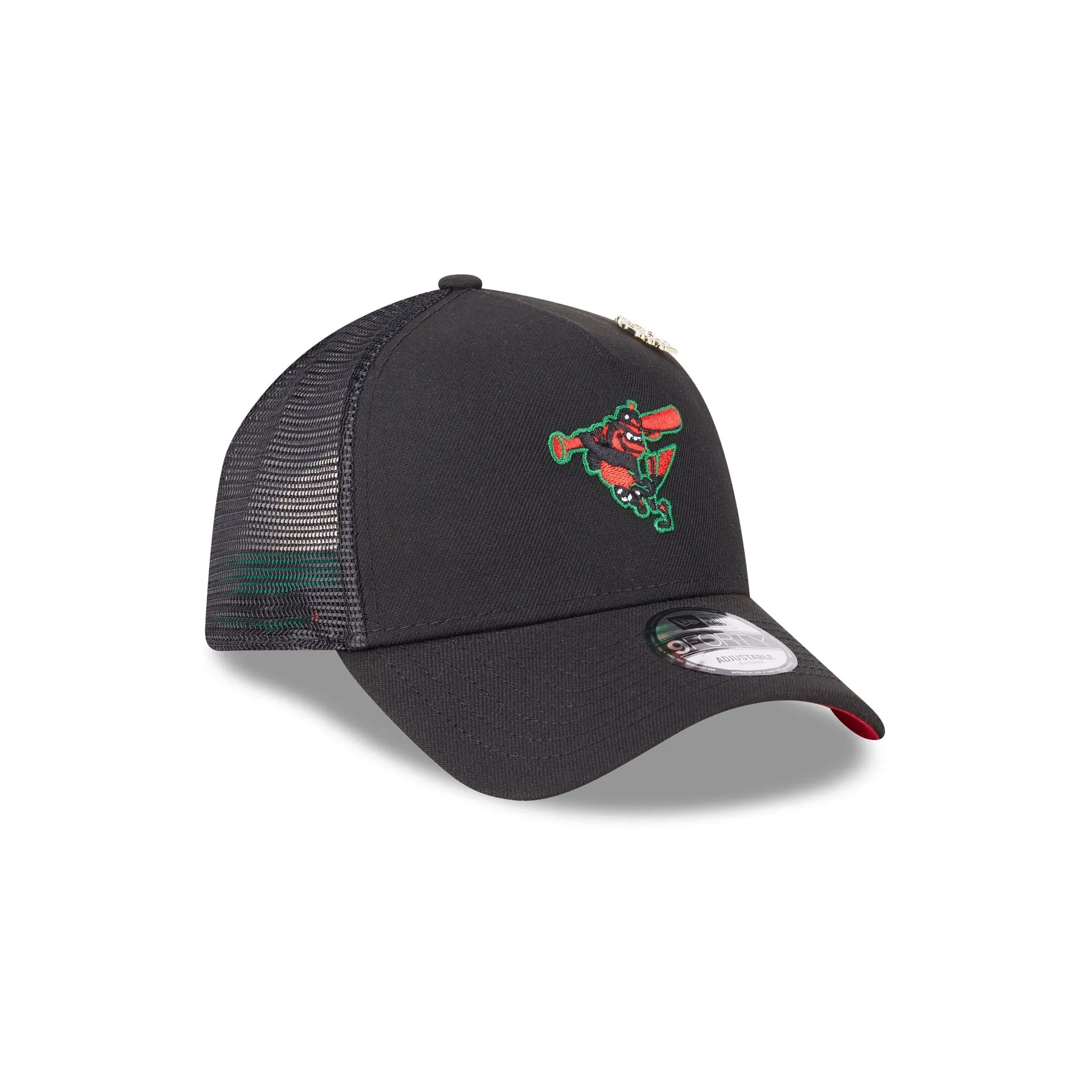 Big League Chew x Baltimore Orioles 9FORTY A-Frame Trucker Hat sold by New Era product image thumbnail 3