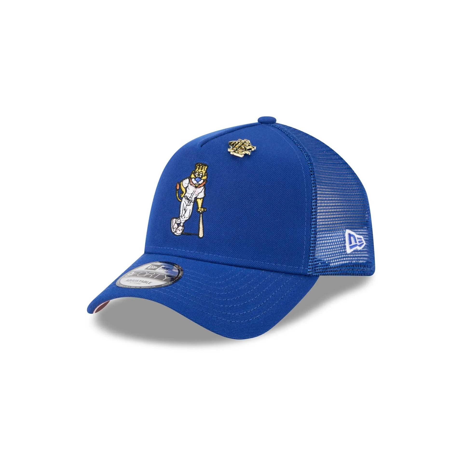 Big League Chew x Kansas City Royals 9FORTY A-Frame Trucker Hat sold by New Era