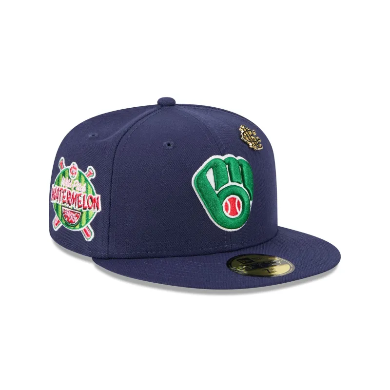 Big League Chew x Milwaukee Brewers 59FIFTY Fitted Hat sold by New Era