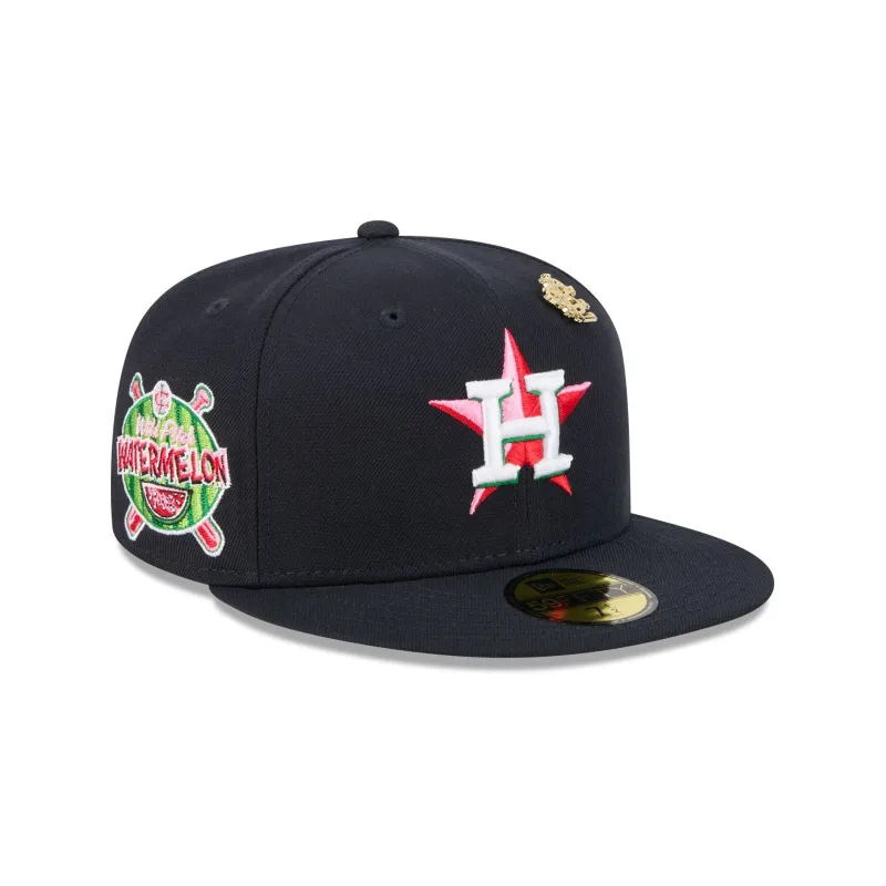Big League Chew x Houston Astros 59FIFTY Fitted Hat sold by New Era