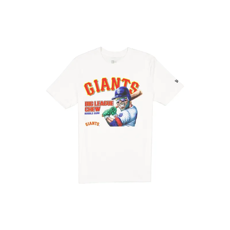 Big League Chew x San Francisco Giants White T-Shirt sold by New Era