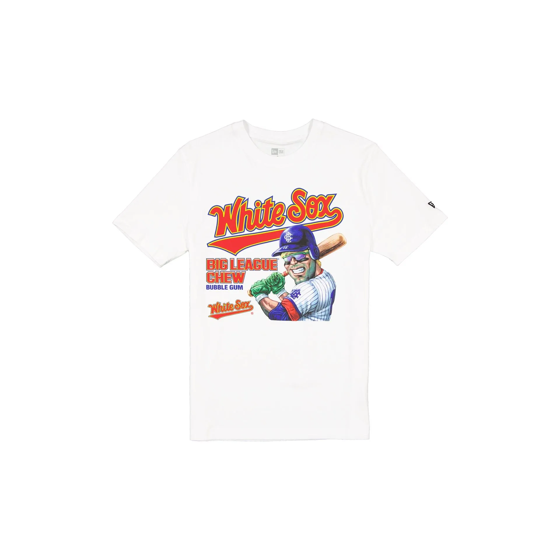 Big League Chew x Chicago White Sox White T-Shirt sold by New Era