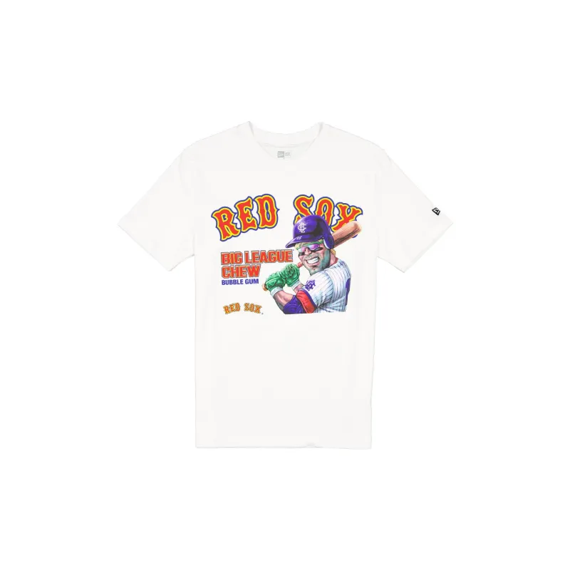 Big League Chew x Boston Red Sox White T-Shirt sold by New Era