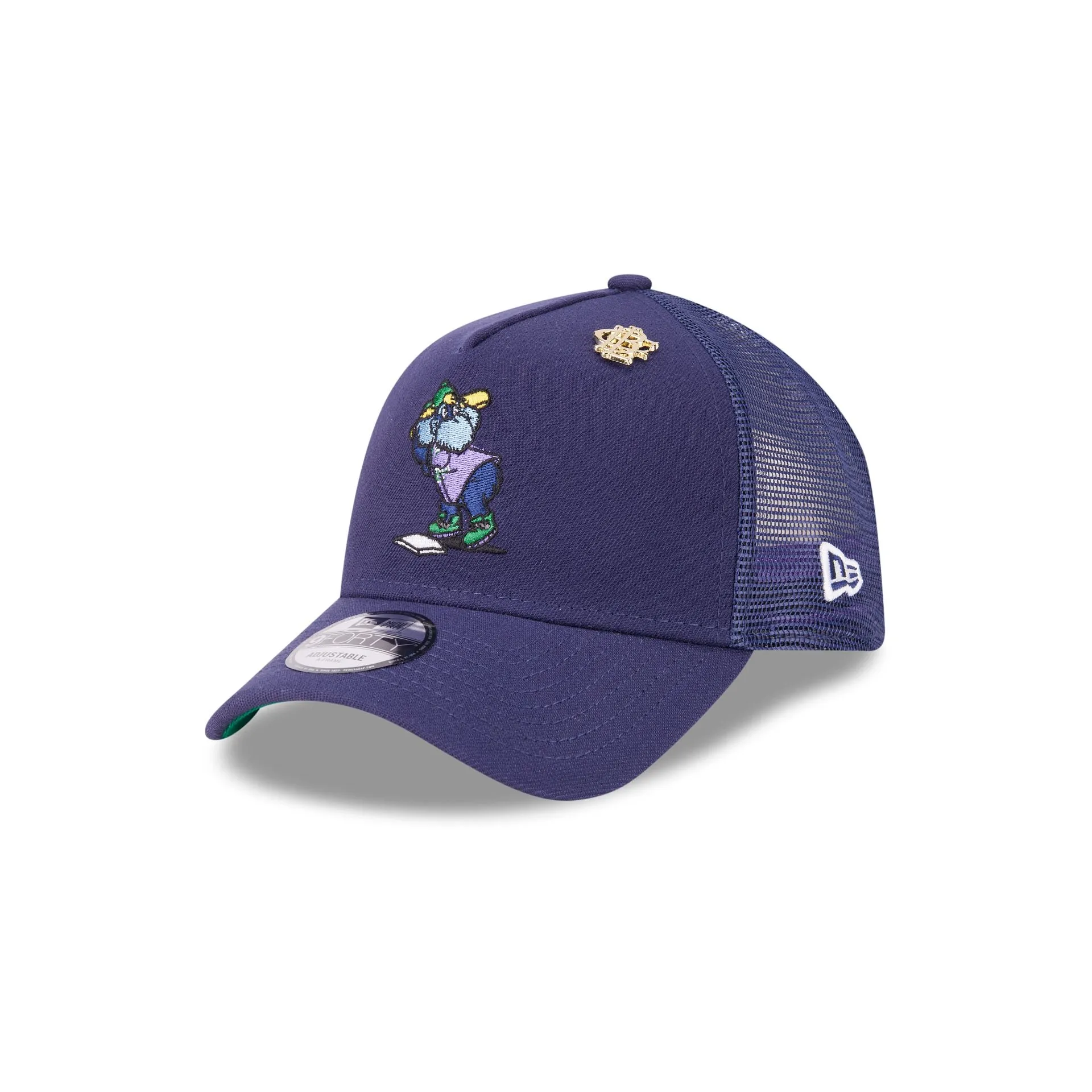 Big League Chew x Tampa Bay Rays 9FORTY A-Frame Trucker Hat sold by New Era