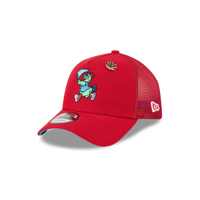 Big League Chew x Philadelphia Phillies 9FORTY A-Frame Trucker Hat sold by New Era