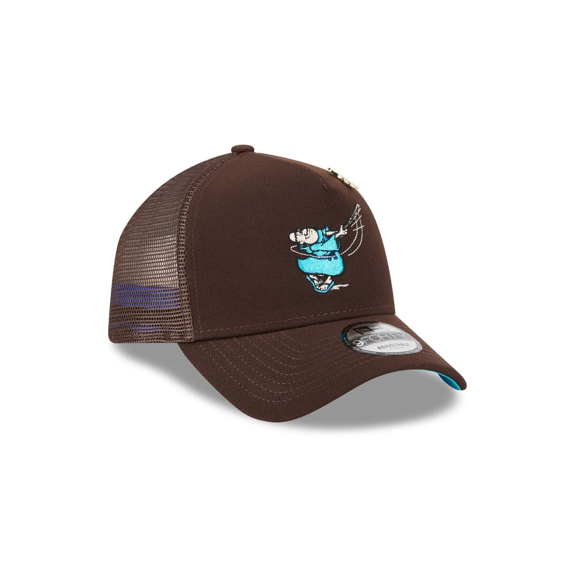 Big League Chew x San Diego Padres 9FORTY A-Frame Trucker Hat sold by New Era product image thumbnail 3