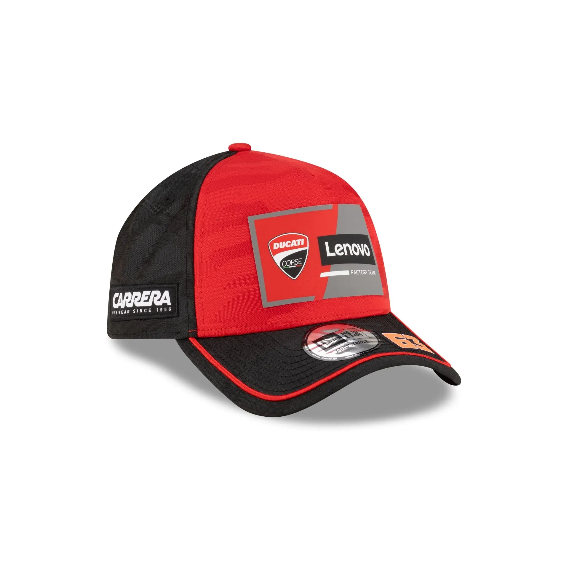 Ducati Lenovo Team MotoGP Pecco Bagnaia Teamline 9FORTY A-Frame Adjustable Hat sold by New Era product image thumbnail 2