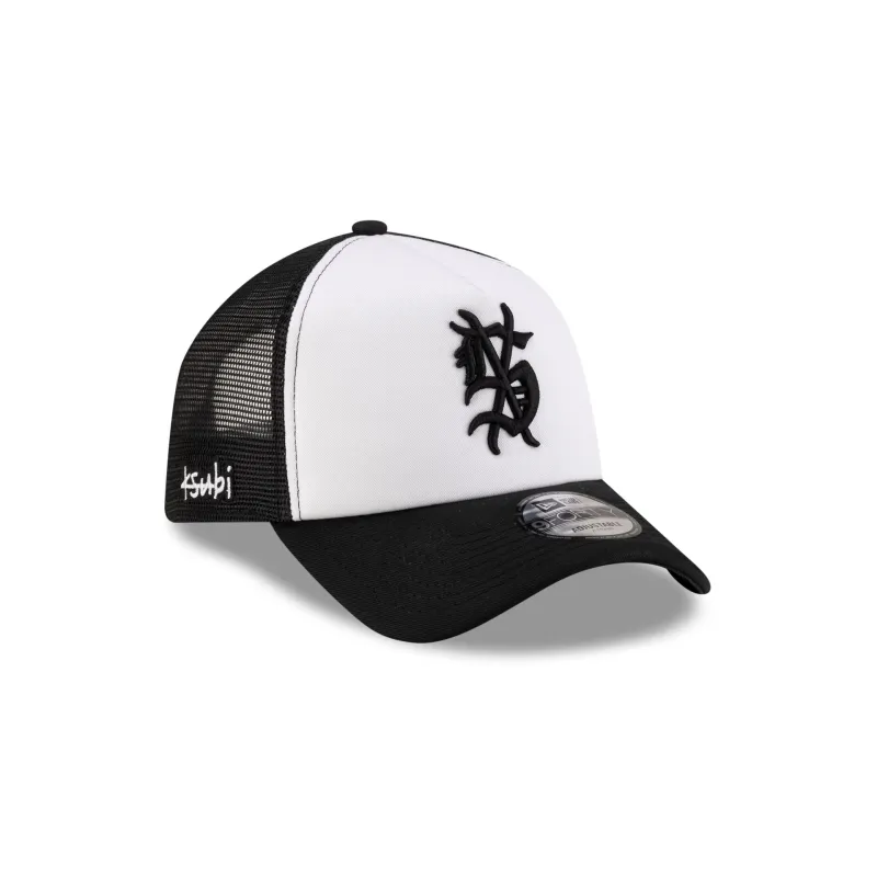Ksubi x New Era Cap 9FORTY A-Frame Trucker Hat made by New Era