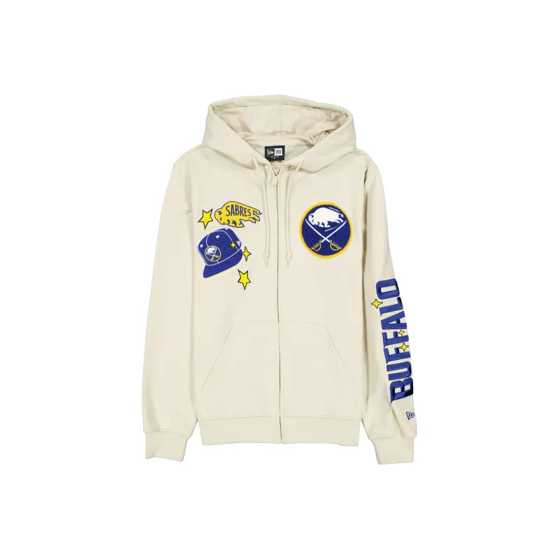Buffalo Sabres Stone Logo Select Full-Zip Hoodie sold by New Era
