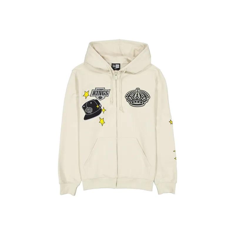Los Angeles Kings Stone Logo Select Full-Zip Hoodie sold by New Era