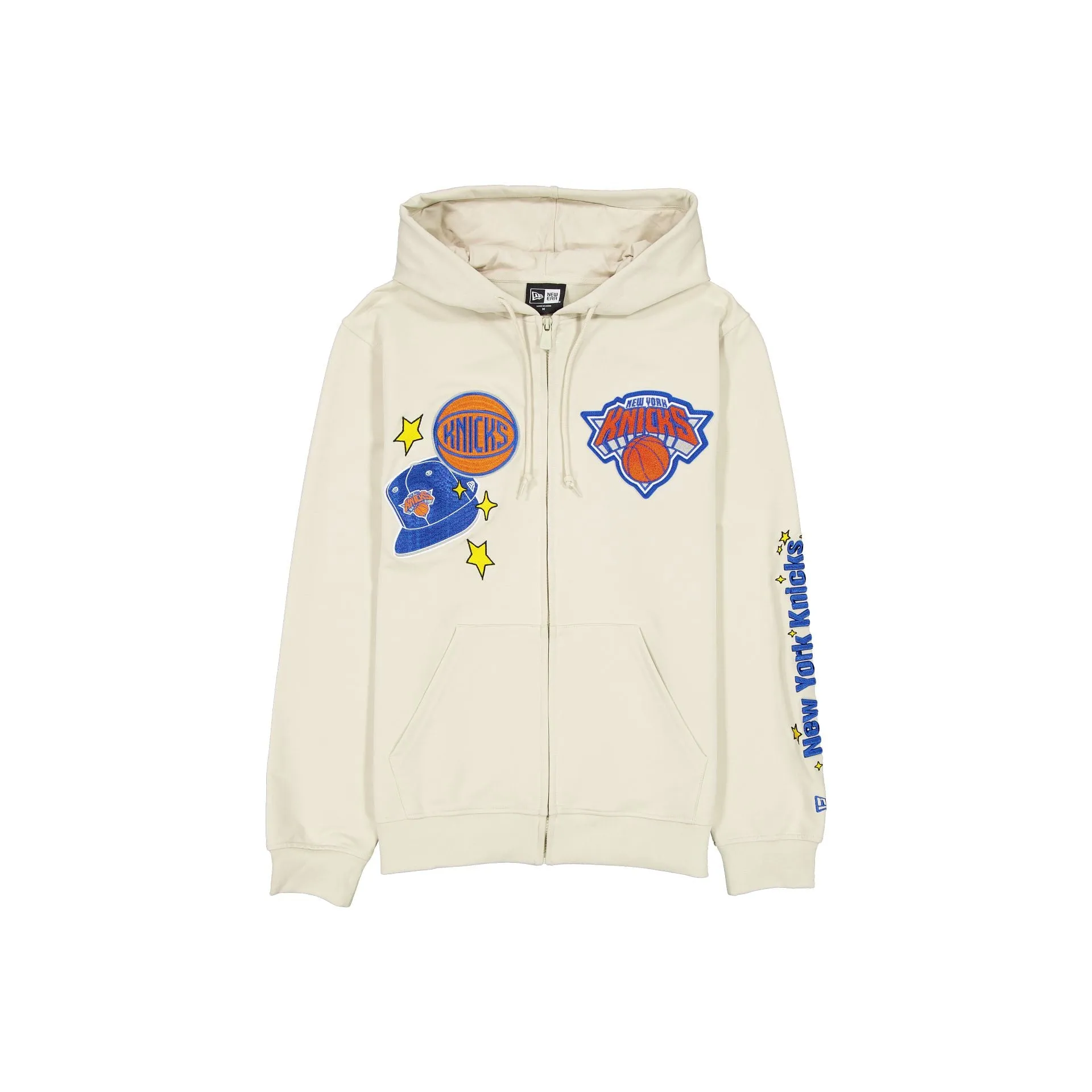 New York Knicks Stone Logo Select Full-Zip Hoodie sold by New Era