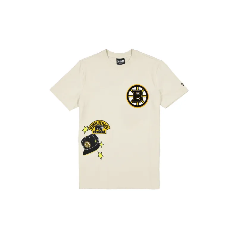 Boston Bruins Stone Logo Select T-Shirt sold by New Era
