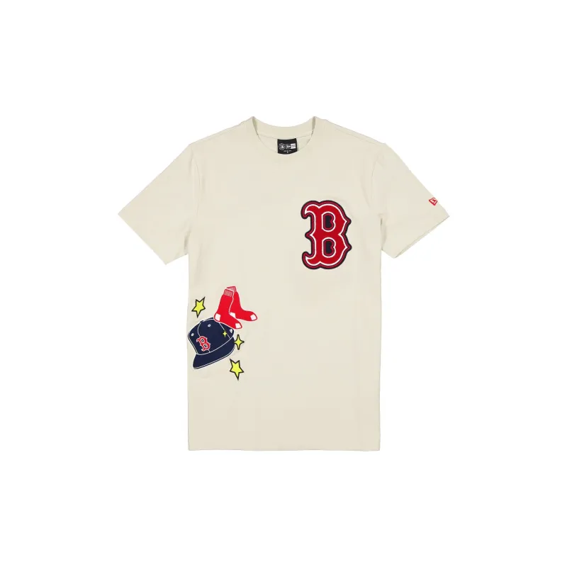 Boston Red Sox Stone Logo Select T-Shirt sold by New Era