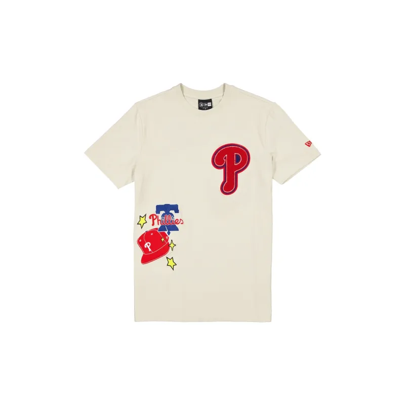Philadelphia Phillies Stone Logo Select T-Shirt sold by New Era