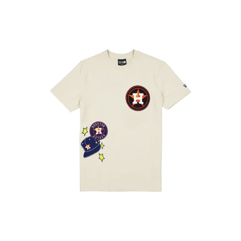 Houston Astros Stone Logo Select T-Shirt sold by New Era