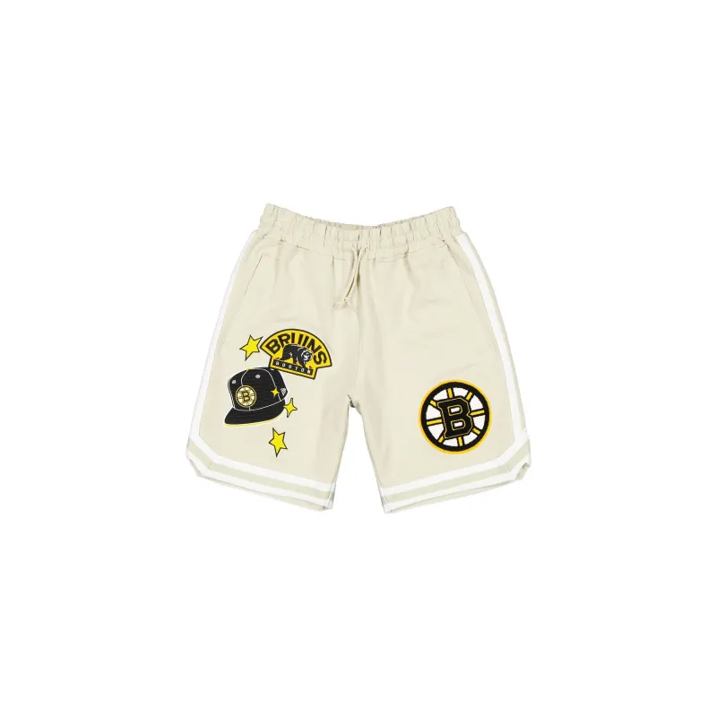 Boston Bruins Stone Logo Select Shorts sold by New Era