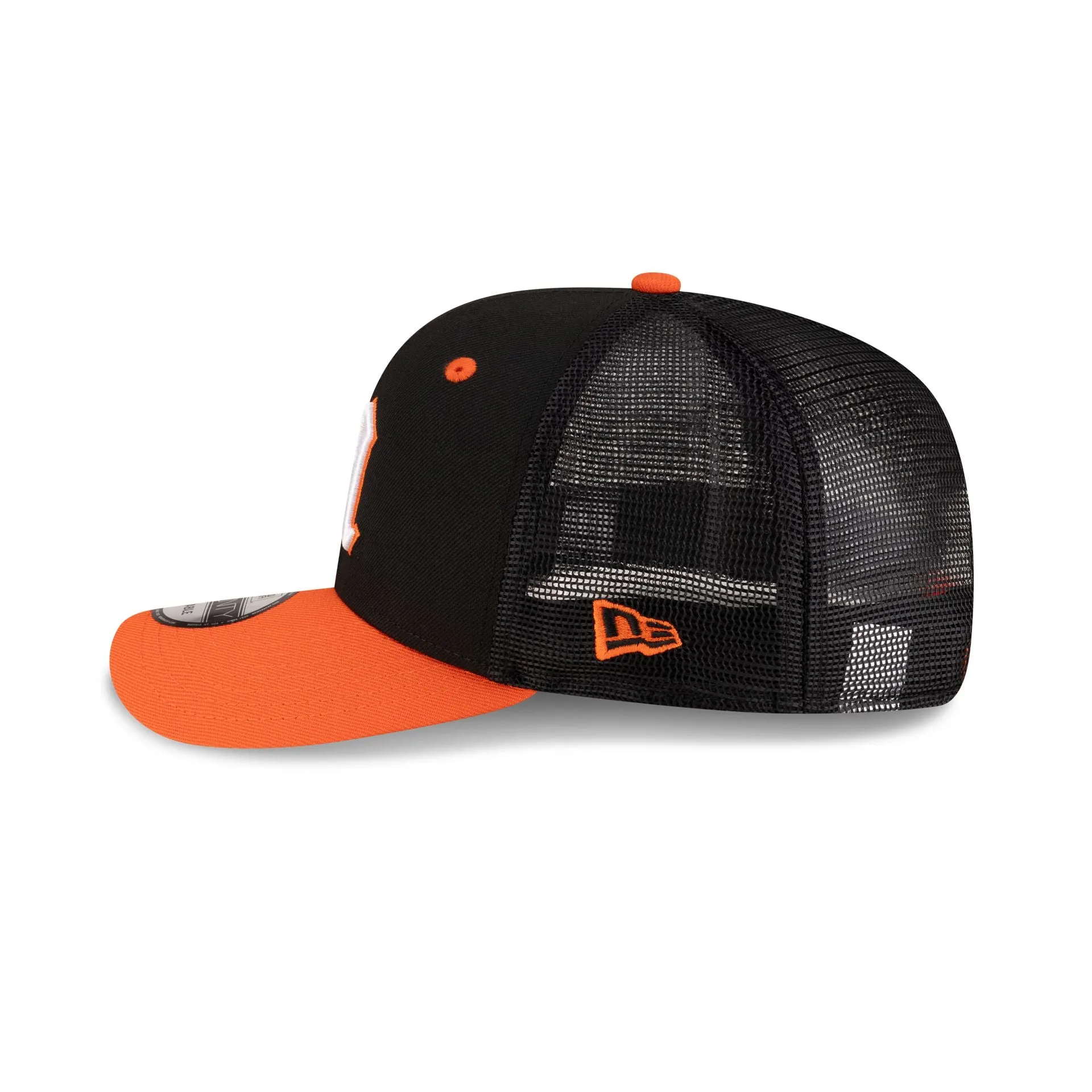New Era x adidas Miami Hurricanes Black 9SEVENTY Trucker Hat sold by New Era product image thumbnail 4